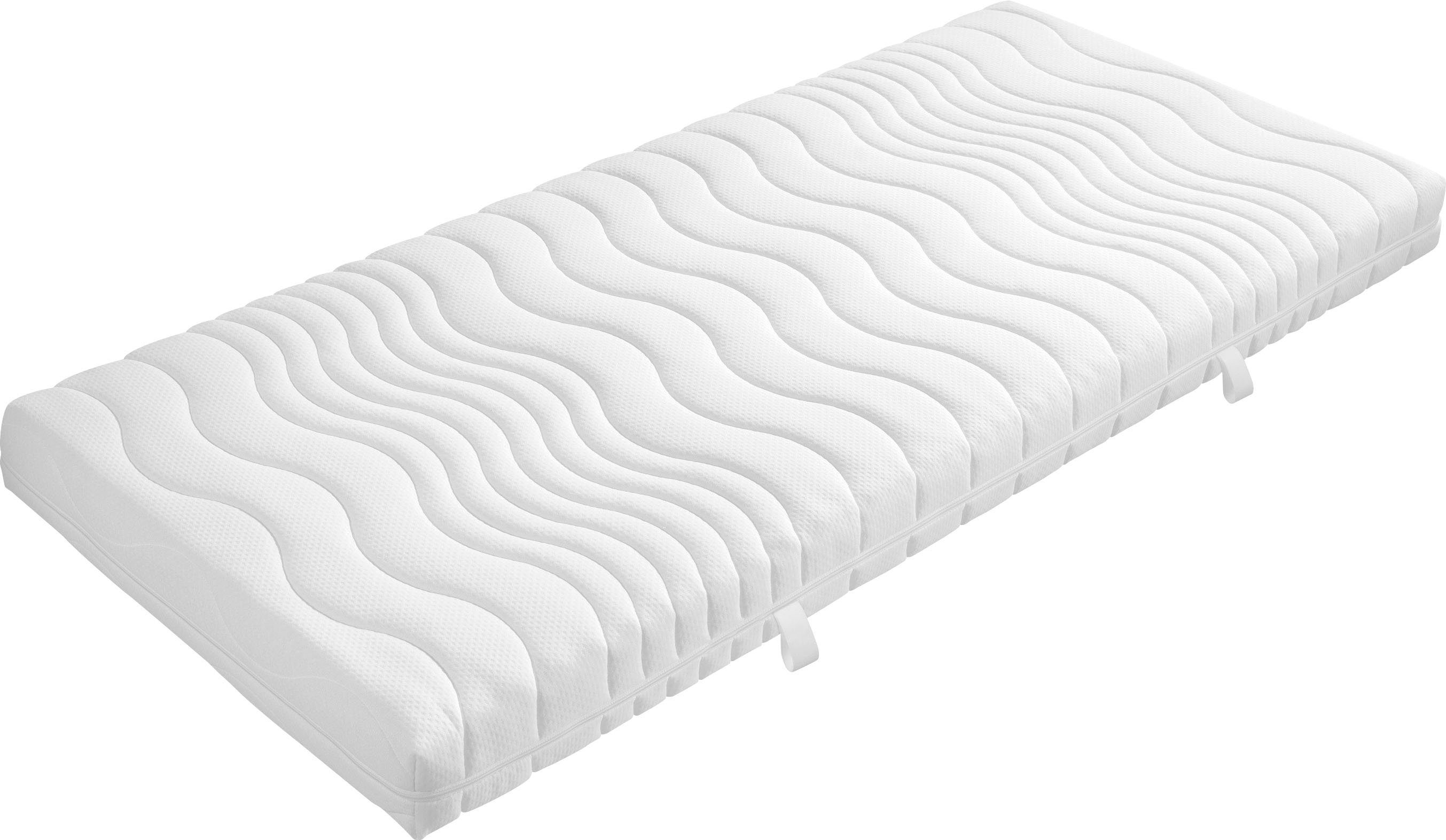 Alina sleeping Koudschuimmatras Dura Med hoogte 19 cm koudschuim matrassen maat 90 cm x 220 cm x 19 cm wit