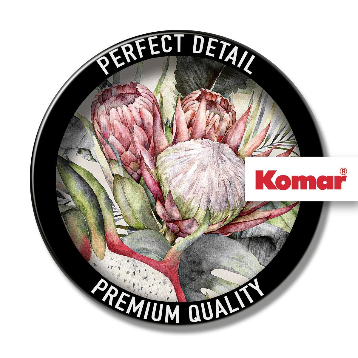 Komar Artprint op linnen Sweet Pitaya - Afmeting 60 x 60 cm (1 stuk)