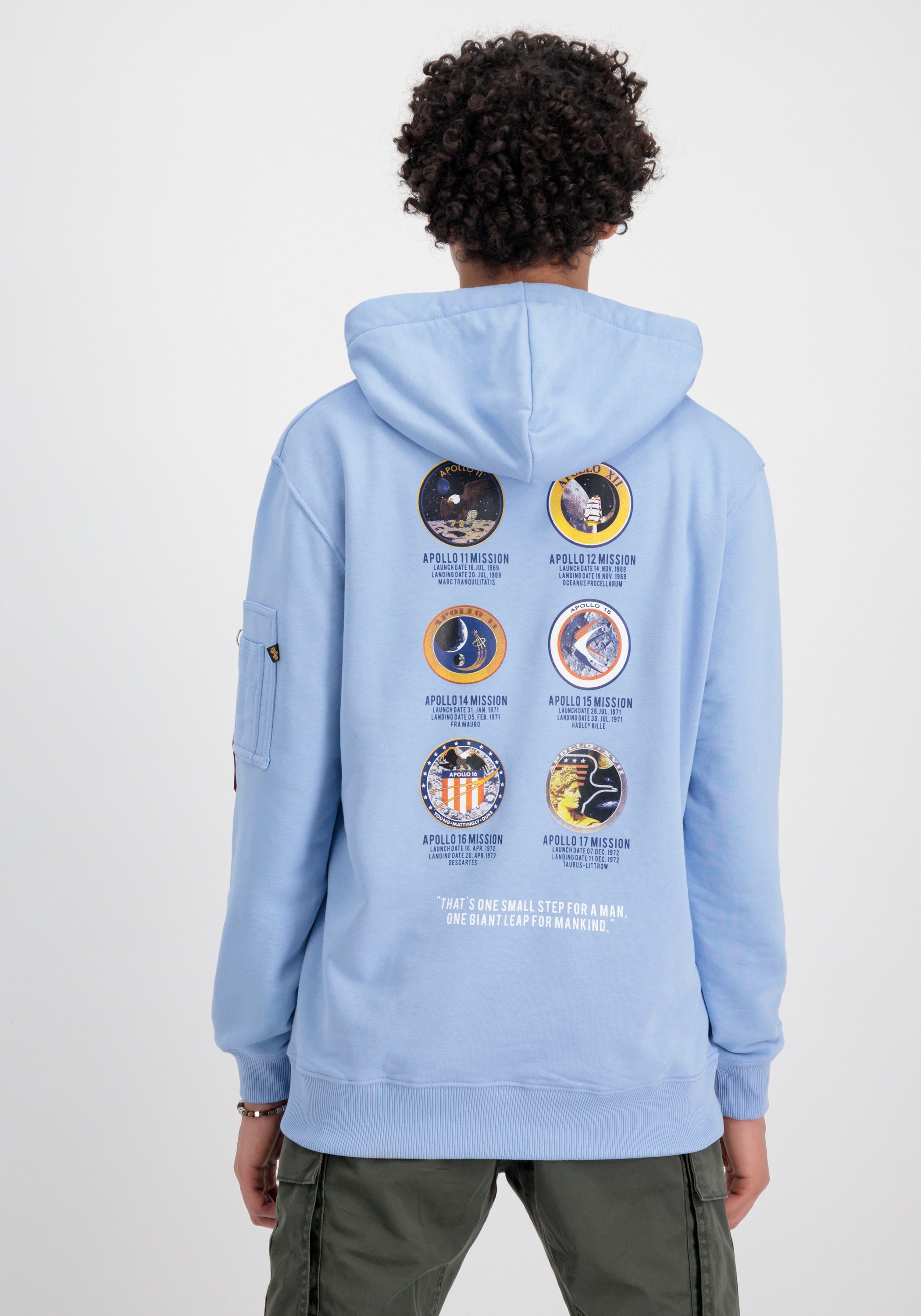 Alpha Industries Hoodie Men Hoodies Apollo Mission Hoodie
