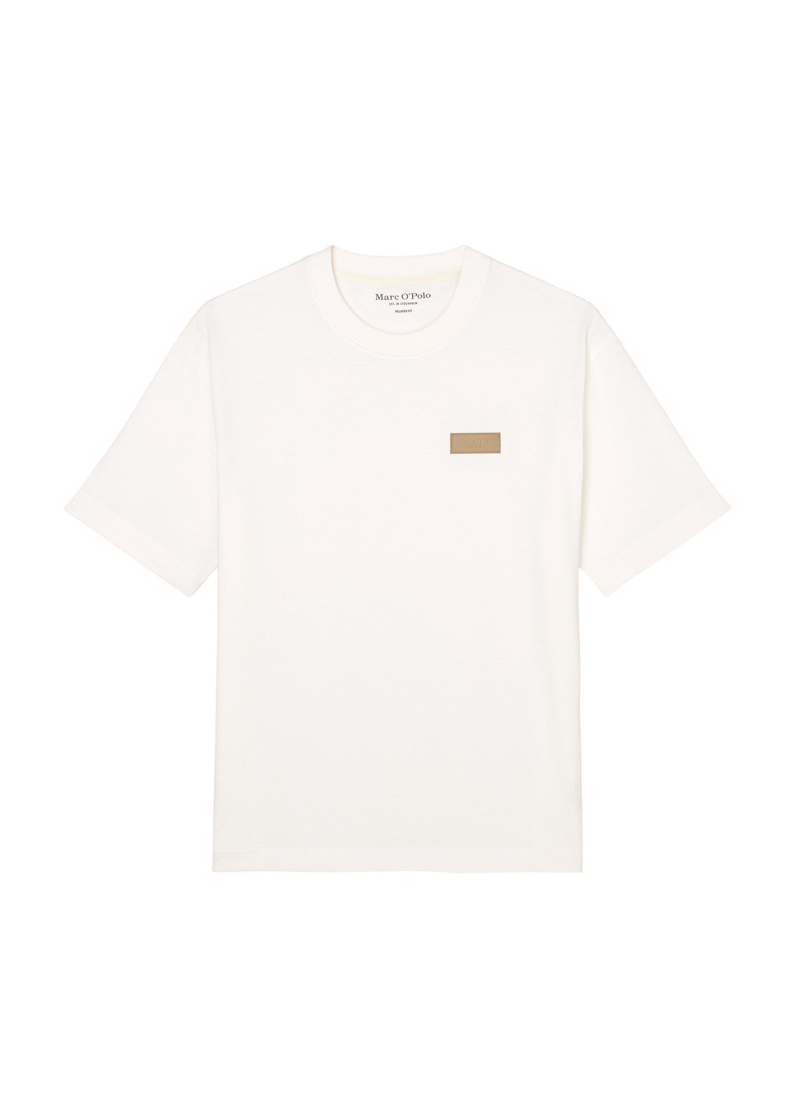 Marc O'Polo T-shirt gecoat logo op de borst