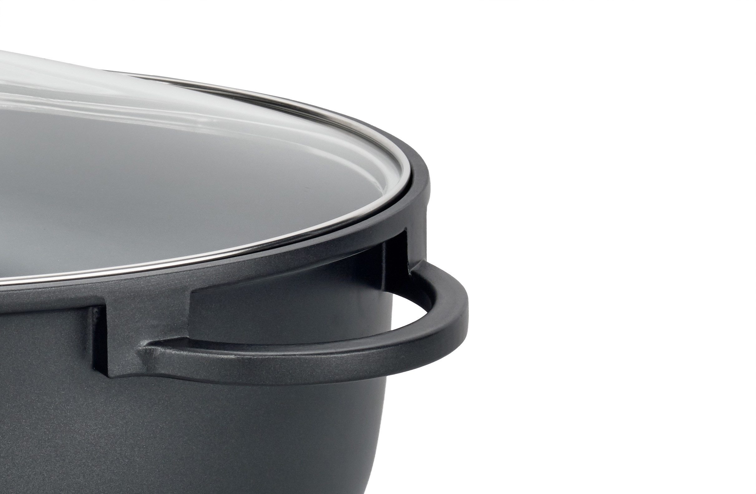 Elo Braadpan Alucast aluminium braadpan ovaal 38 cm inclusief serveertang