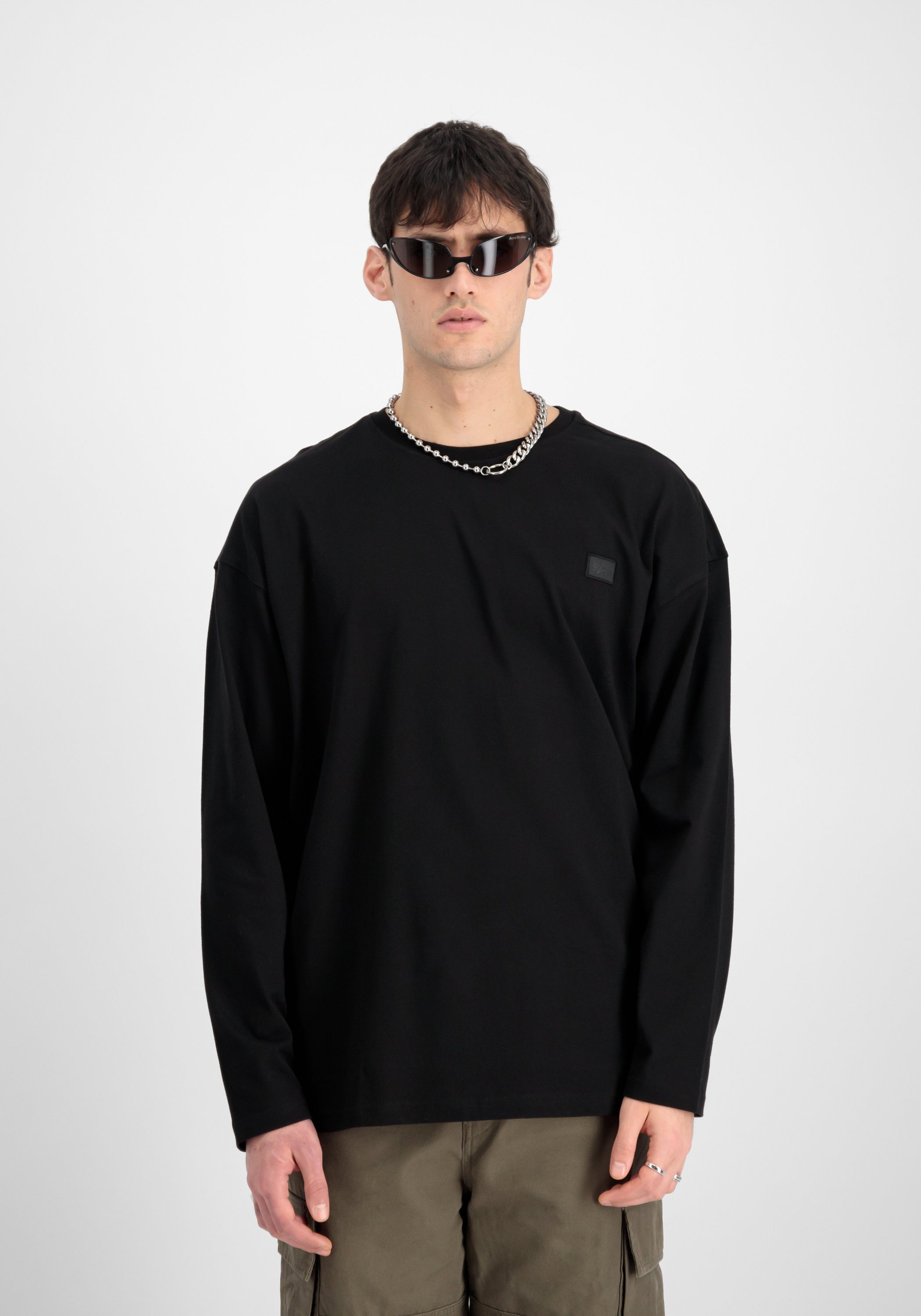 Alpha Industries Longsleeve ALPHA INDUSTRIES Men - Longsleeves Alpha Essentials RL LS