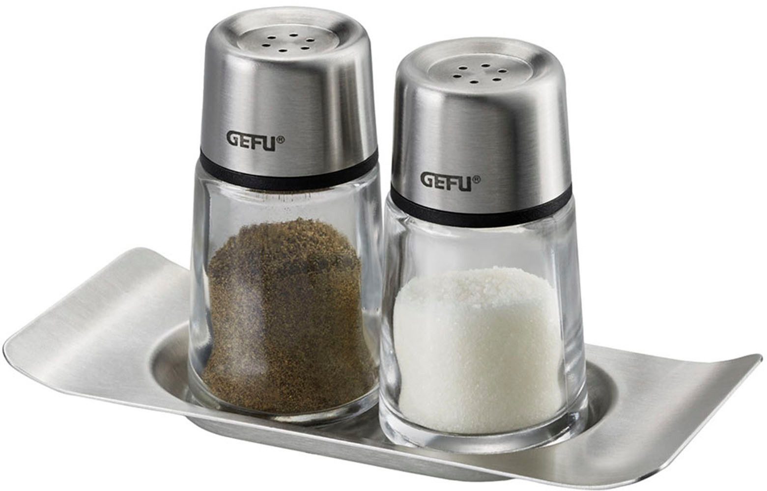 GEFU Peper- en zoutstel BRUNCH set (set, 3-delig)