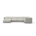 couch ♥ zithoek vette bekleding modulaire bankset, modules voor het naar wens samenstellen van een perfecte zithoek beige