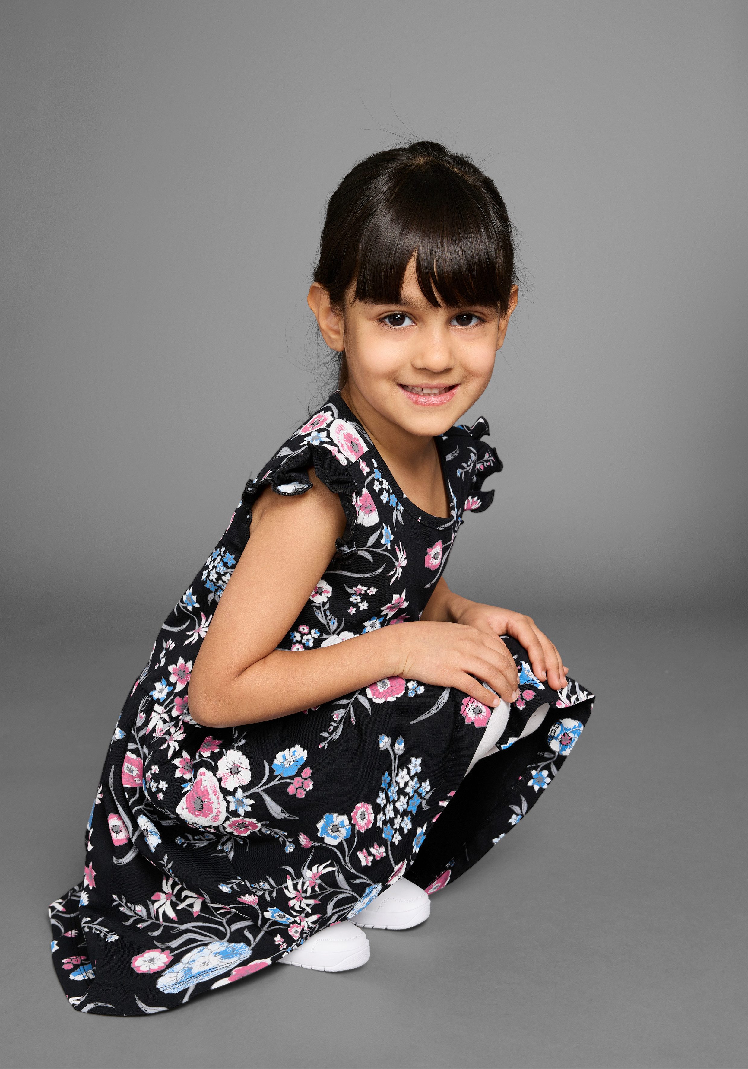 KIDSWORLD Jerseyjurk Shirtjurk in trendy allover-patroon