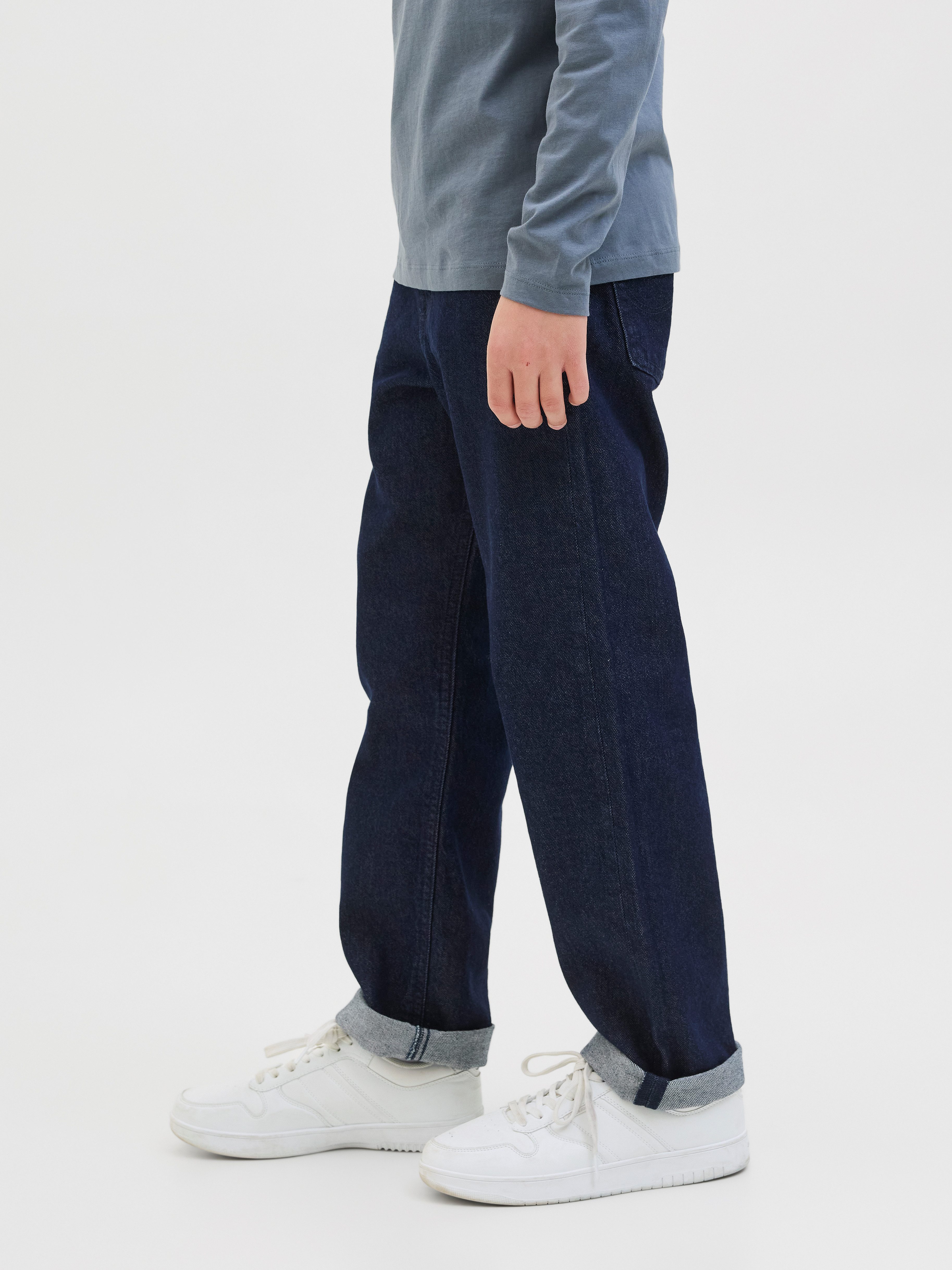Jack & Jones Junior Relax fit jeans JJICHRIS JJORIGINAL SQ 268 JNR
