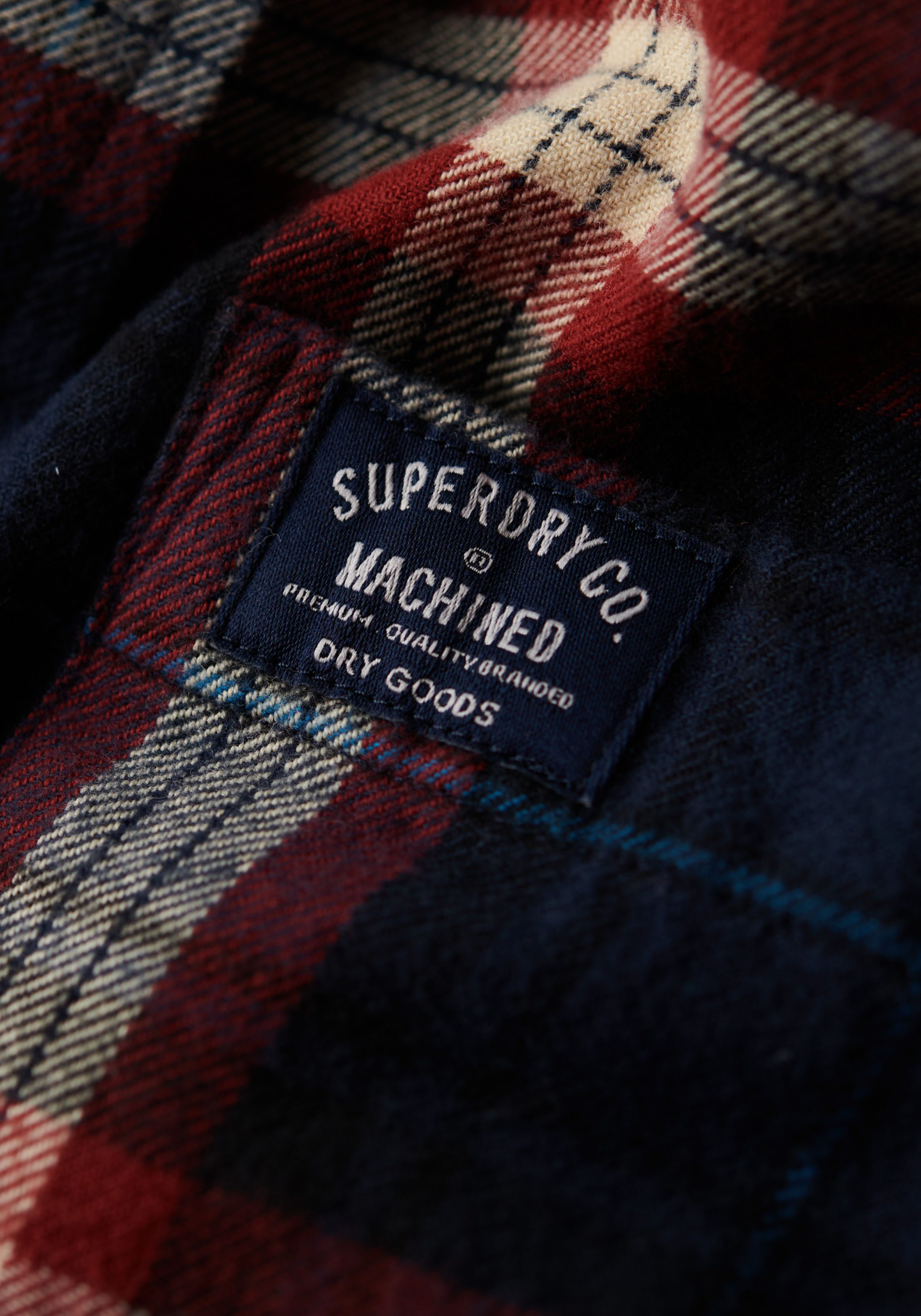 Superdry Overhemd met lange mouwen Organic Cotton Lumberjack Check Shirt