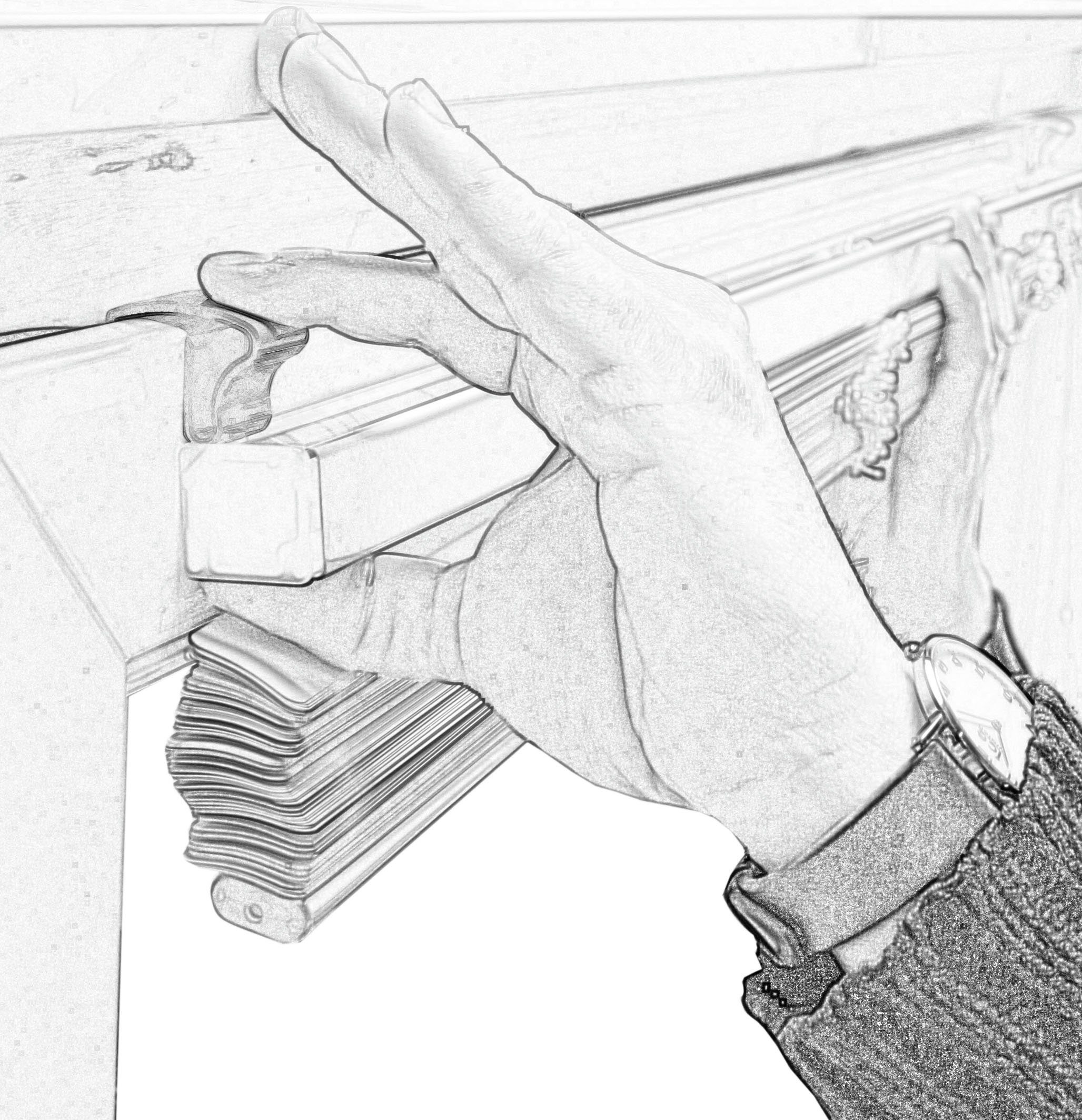 GARDINIA Bevestiging voor bescherming tegen inkijk Klemhouder voor aluminium jaloezieën (3 stuks)