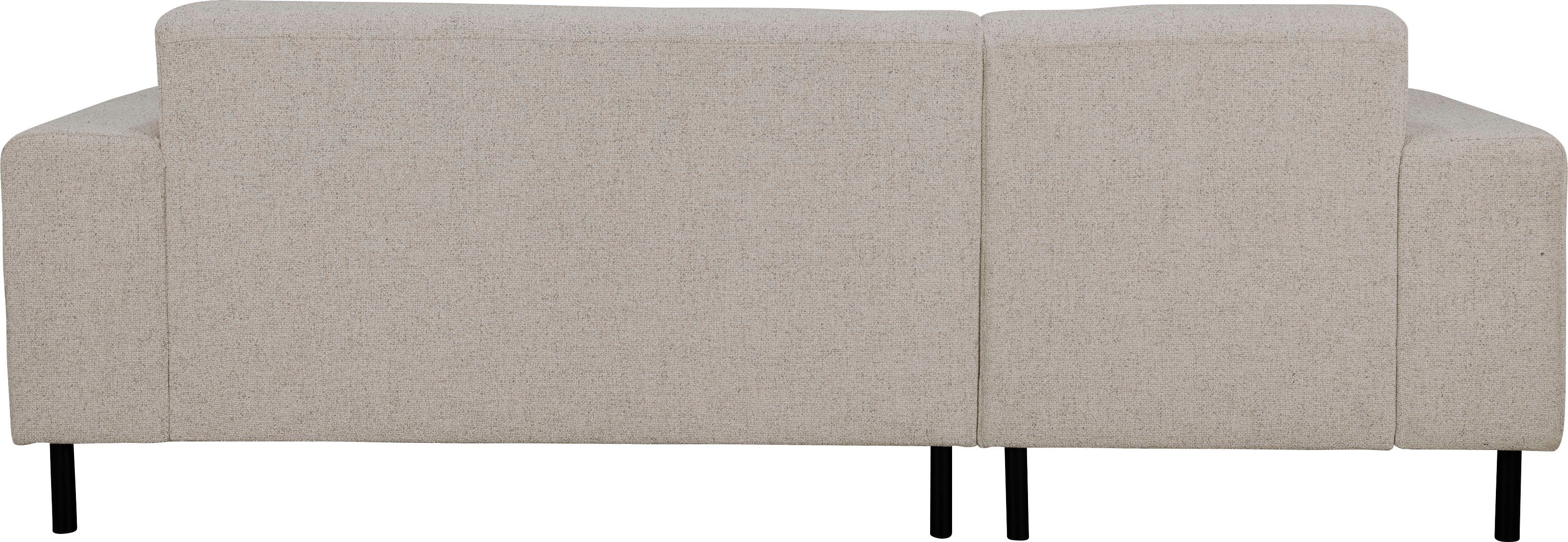 Home affaire Hoekbank ARROS L-vorm met golfondersteuning, afmetingen B/D/H: 235/163/81 cm incl. sierkussens, met recamiere rechts/links bestelbaar, ook in cord
