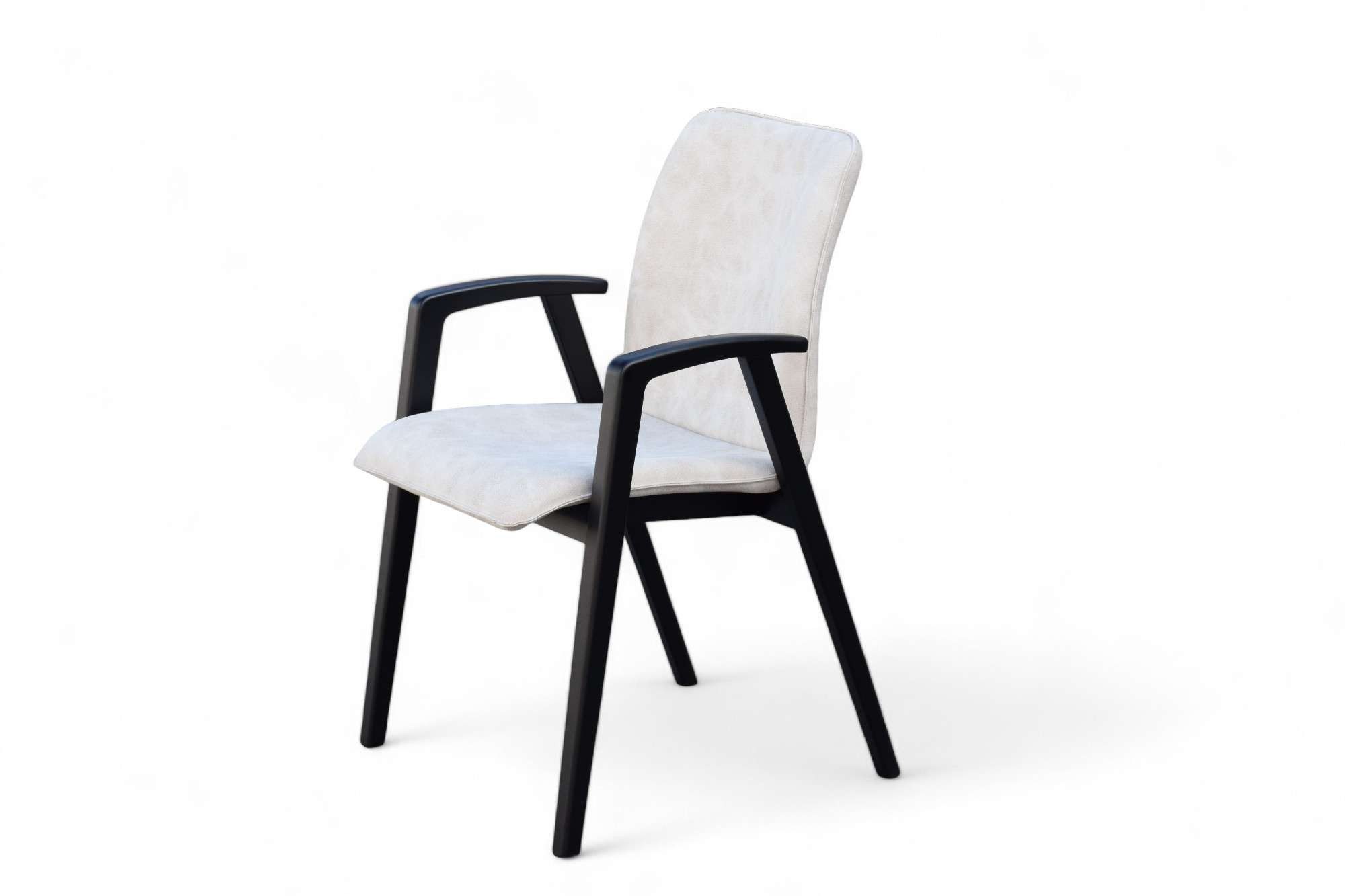 Home affaire Stoel met armleuningen Loreen eetkamerstoel, gestoffeerde stoel, woonstoel, eetstoel met armleuningen (set, 2 stuks)