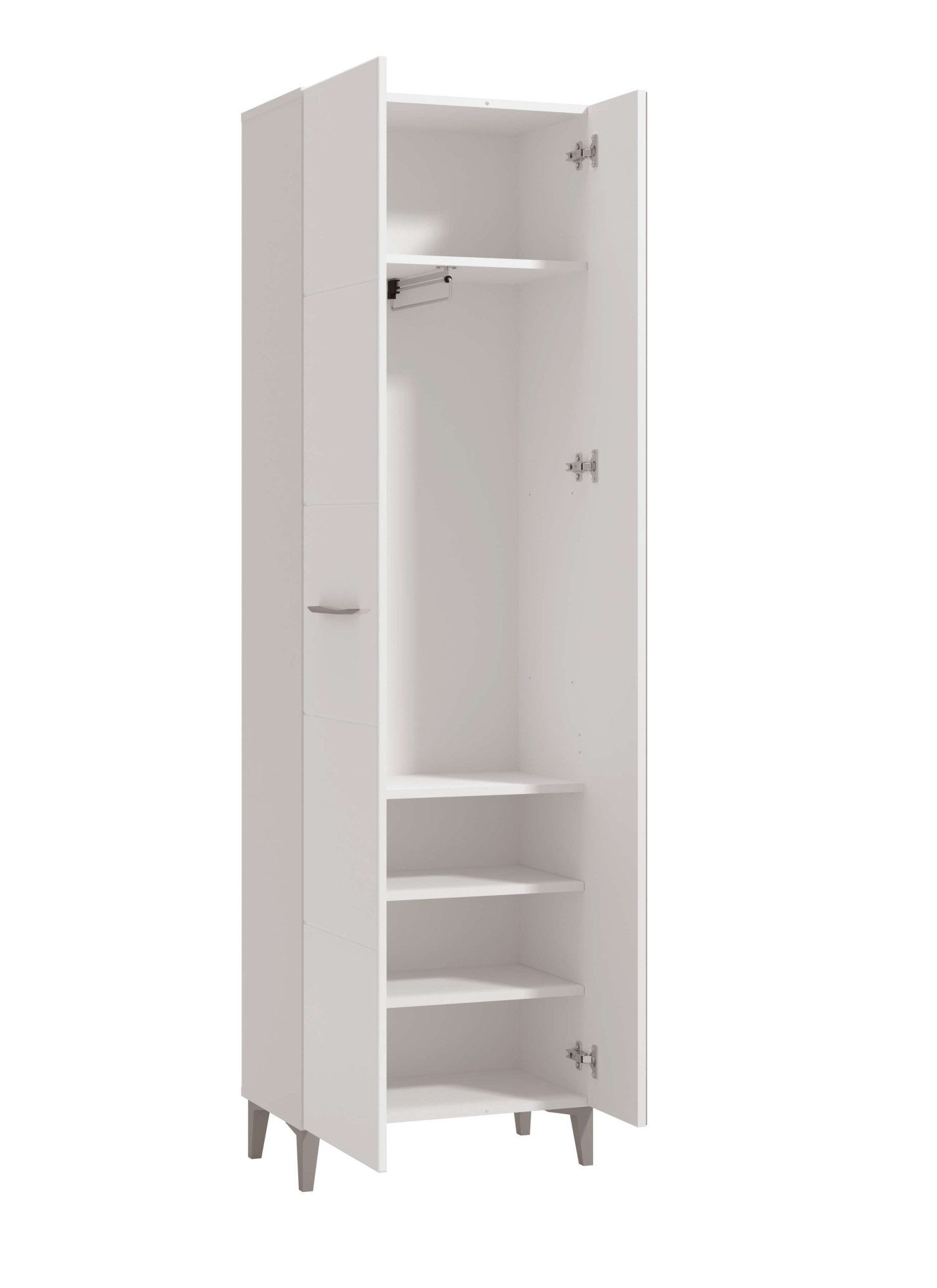 INOSIGN Halmeubelset Como (set, 5-st) incl. 2 kasten, zitbank, garderobe paneel en spiegel (complete set, 5-delig)