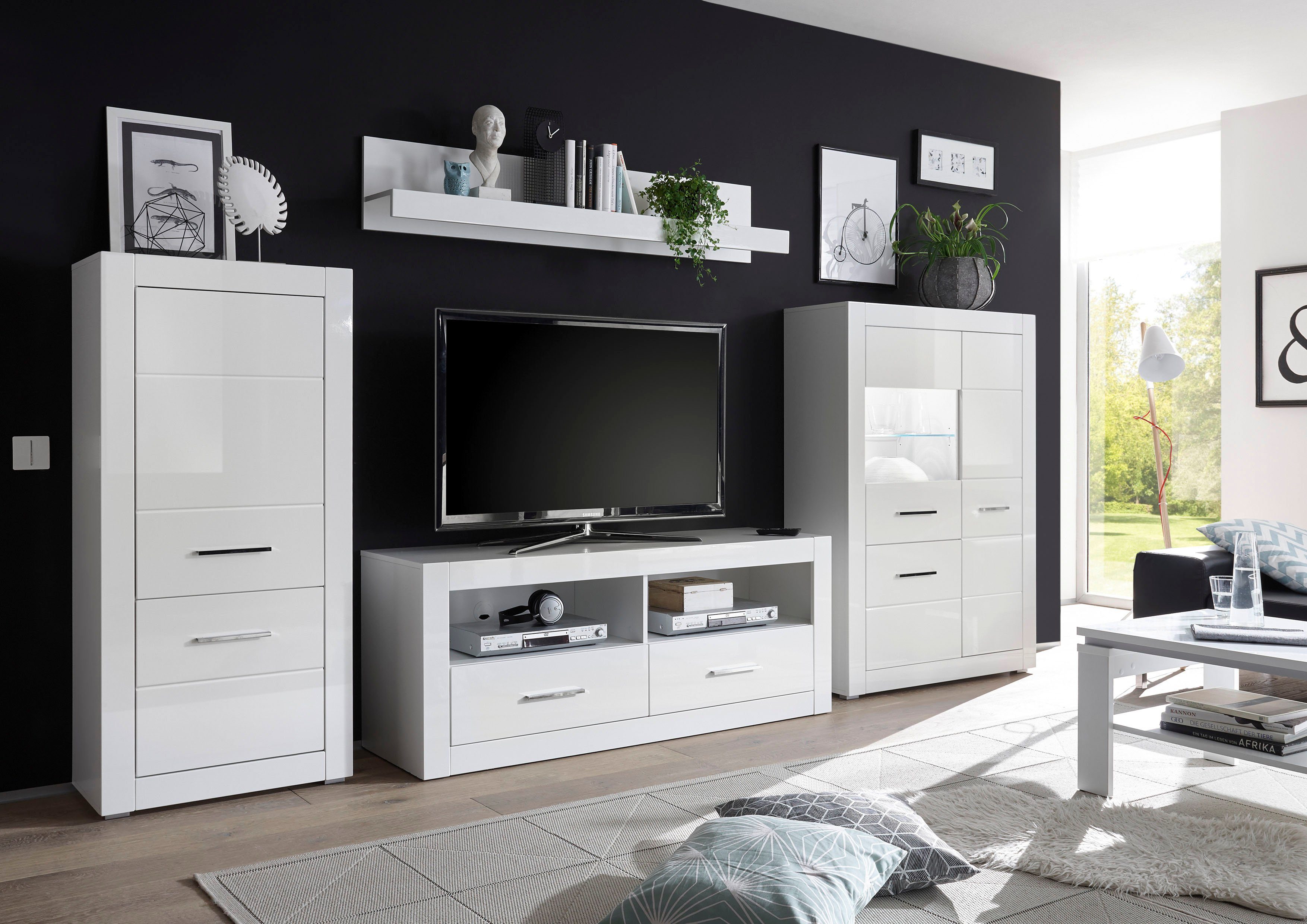 INOSIGN Wandmeubel Bianco (set, 4-delig)