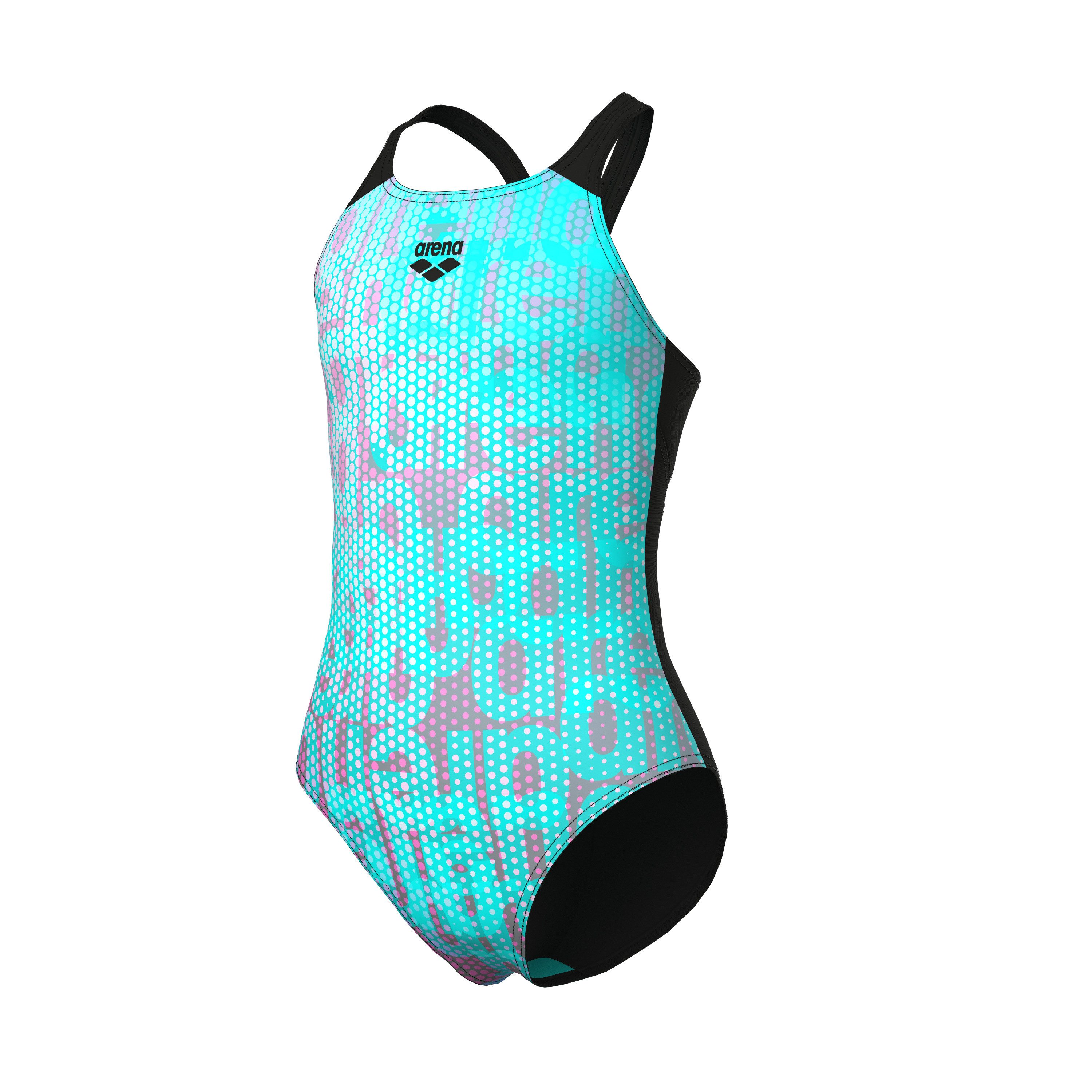 Arena Badpak G ARENA MULTI COLOURS BADPAK V BACK voor meisjes (1 stuk)