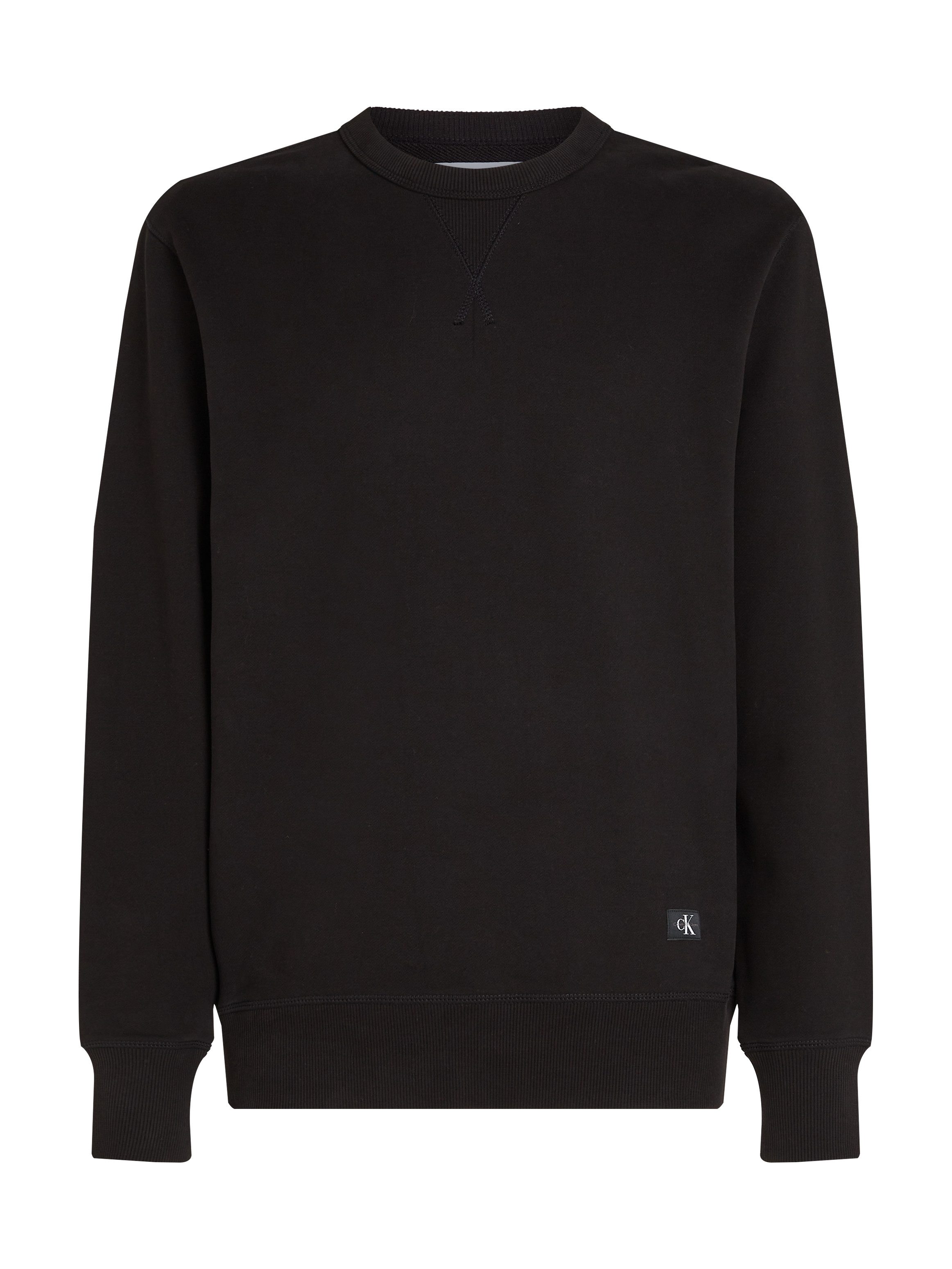 Calvin Klein Sweatshirt WOVEN LABEL CREW NECK