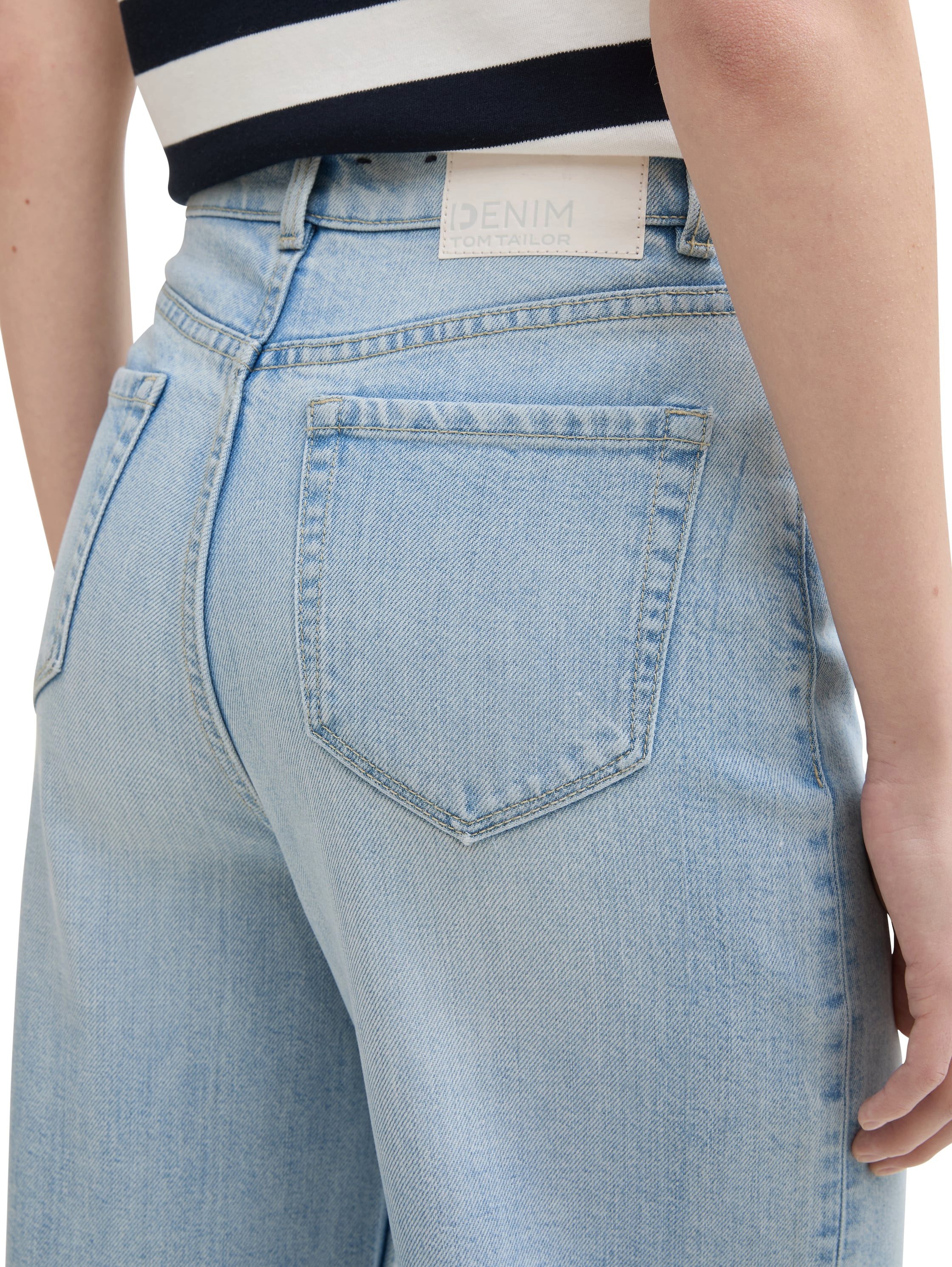 Tom Tailor Denim Wijde jeans met stretch