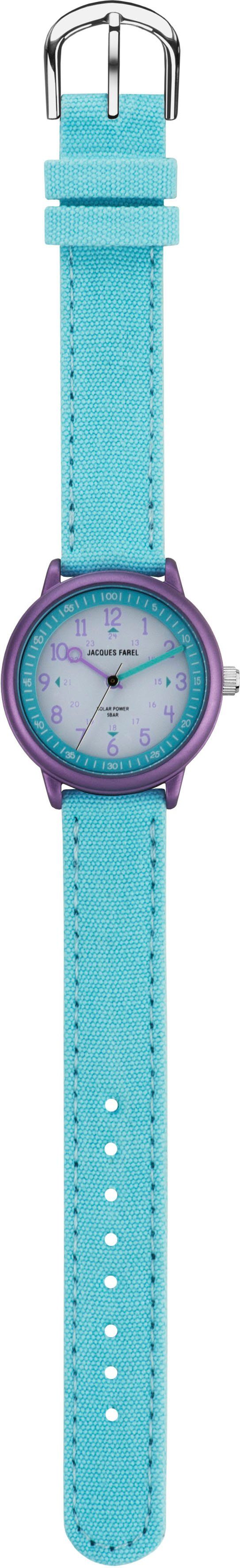 Jacques Farel Solarhorloge ORSO 3075 Polshorloge, kinderhorloge, ideaal ook als cadeau