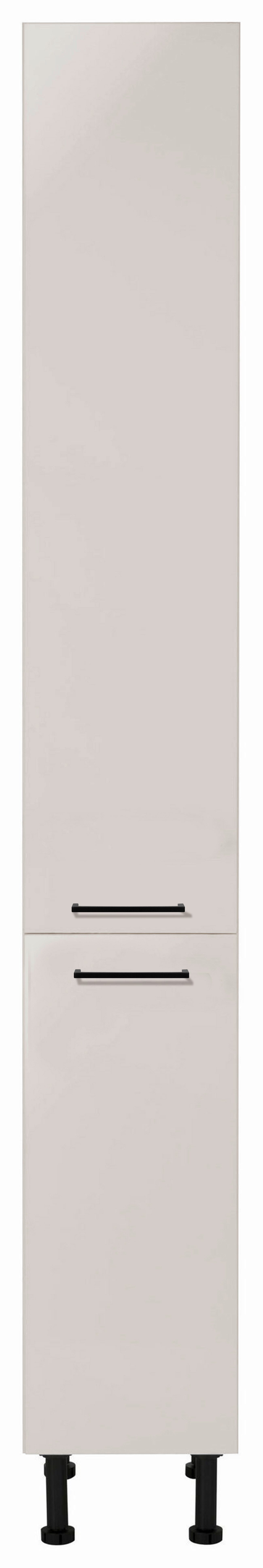 wiho Küchen Apothekerskast Nisos 30 cm breed, soft-close in lades, verstelbare voeten, zonder blad