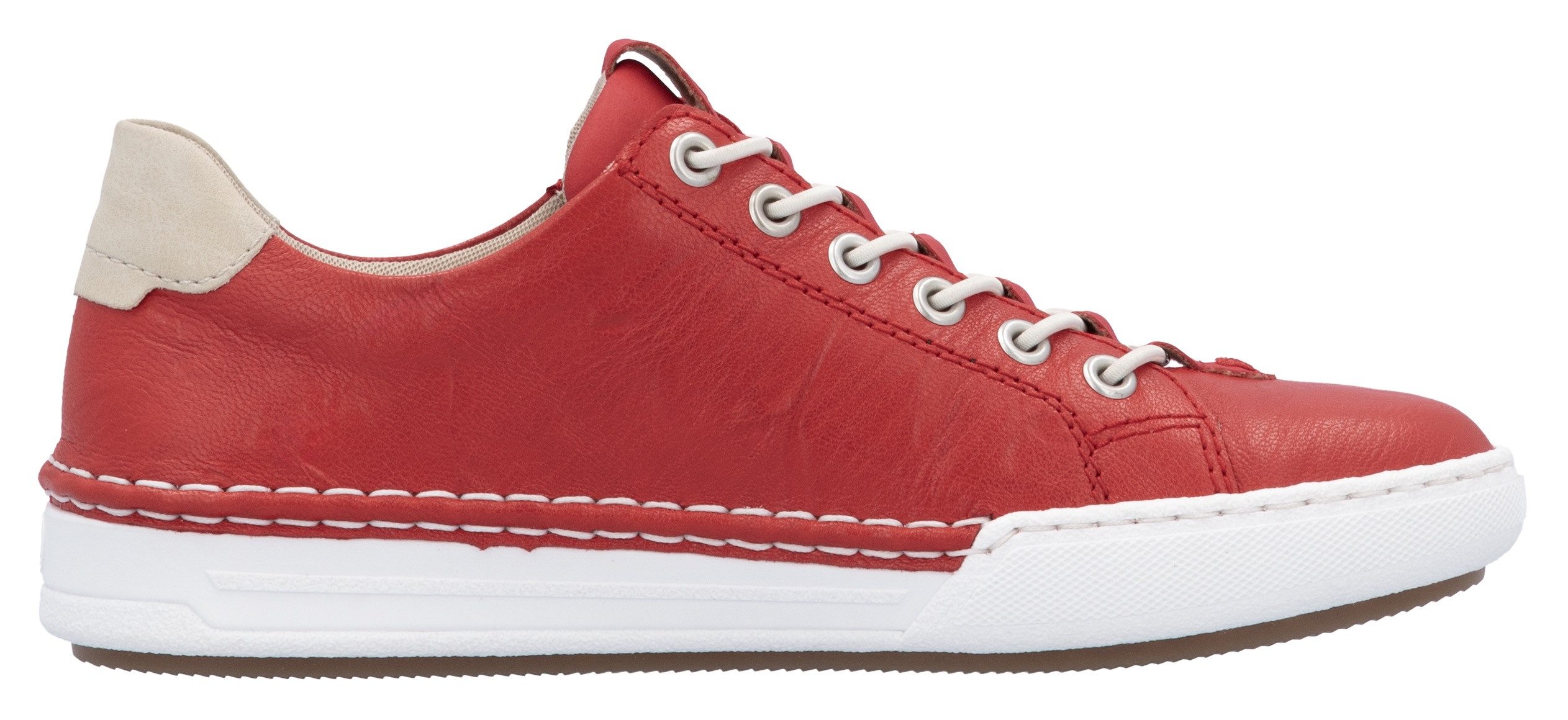 Rieker Slip-on sneakers , slippers, instapschoen, lage schoen, vrijetijdsschoen in smalle vorm