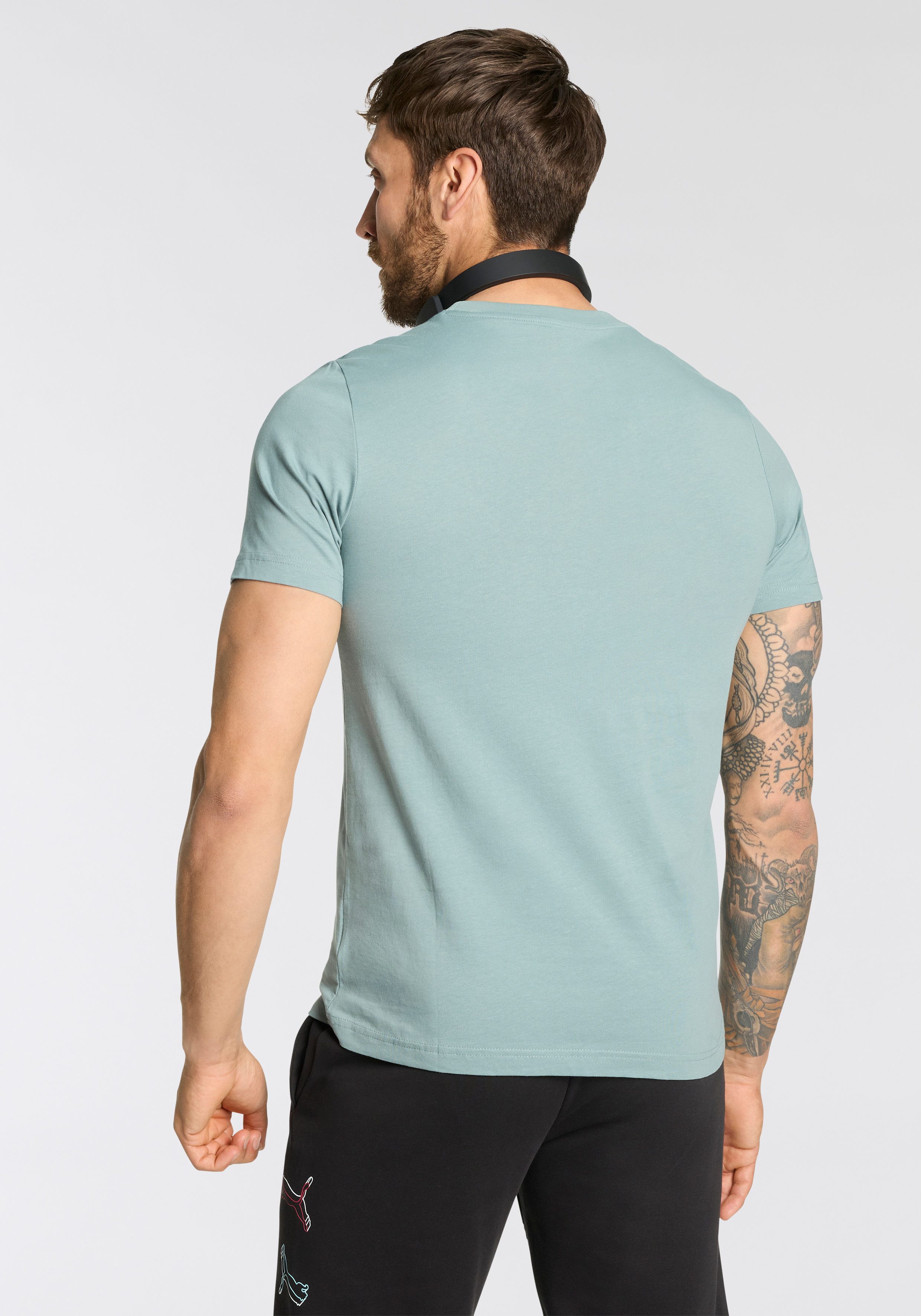 PUMA T-shirt ESS LOGO LAB HOG TEE