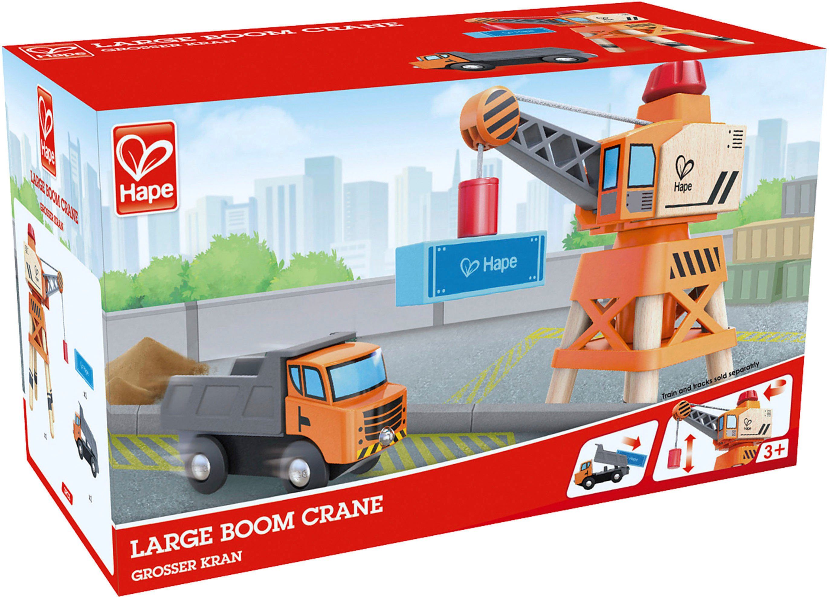 Hape Speelgoed-kraan Grote kraan FSC®- beschermt bos - wereldwijd