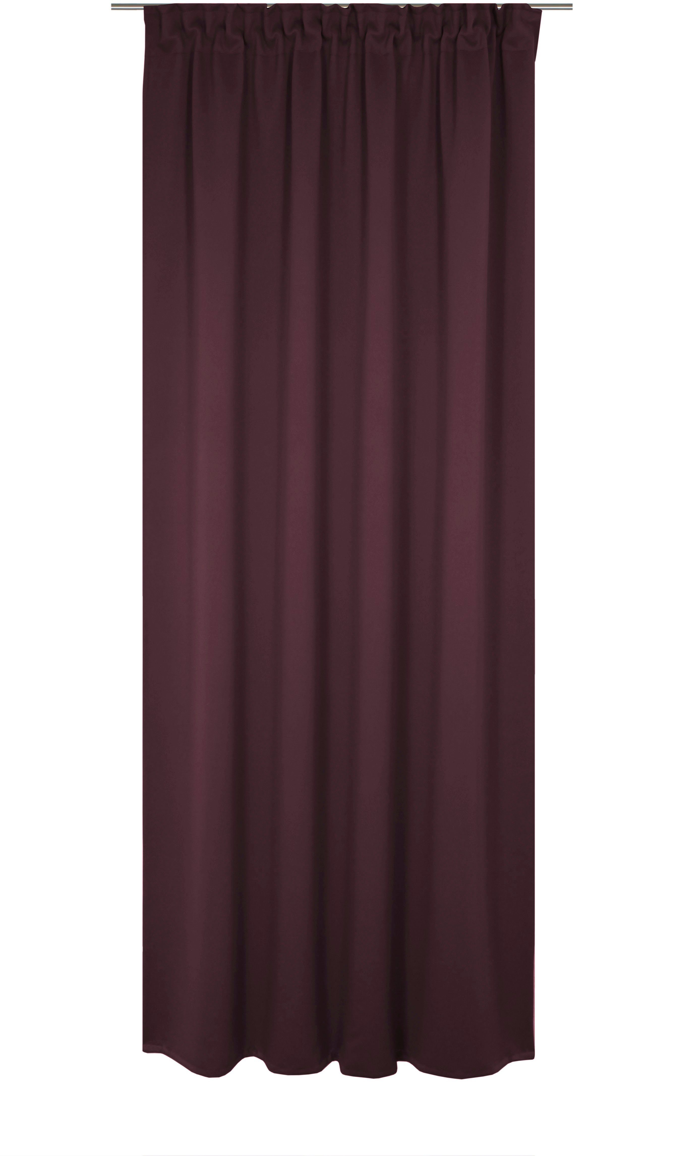 Wirth Gordijn Newbury (1 stuk) vitrage maat 130 cm x 175 cm paars