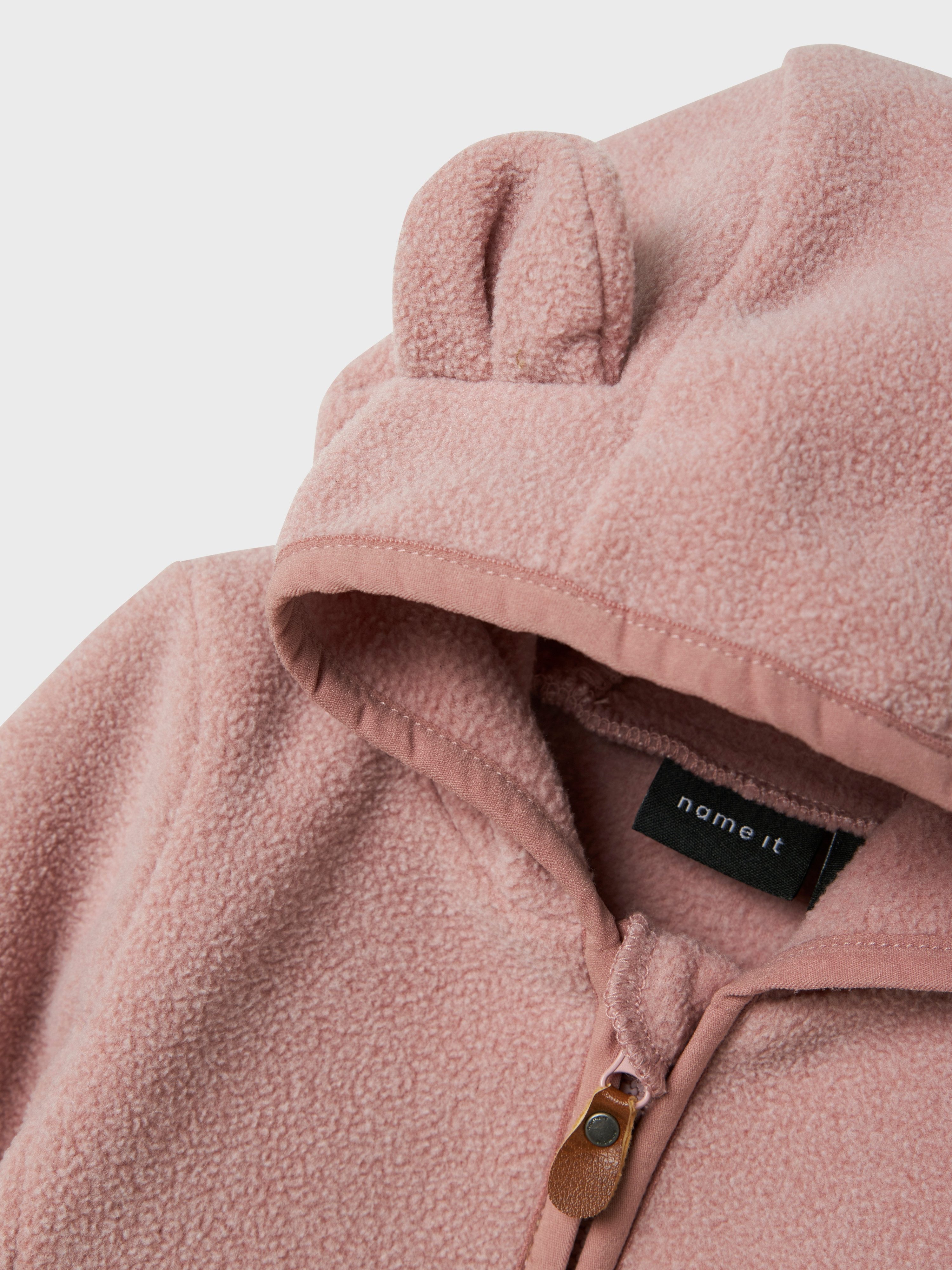 Name It Fleecejack met capuchon NBNMEEKO FLEECE JACKET MELANGE