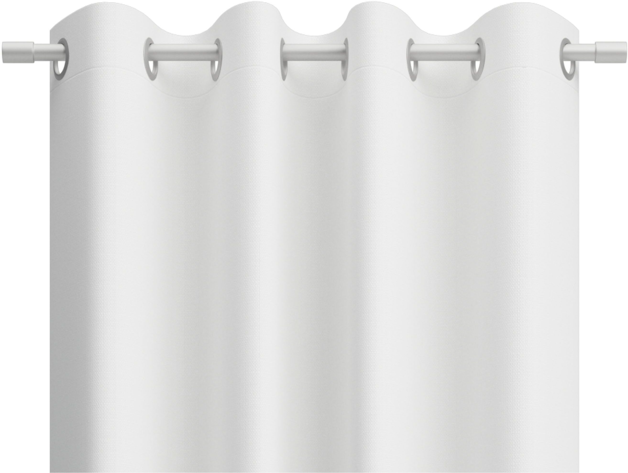 Neutex for you! Gordijn Linessa HxB: 245x137, oogjesgordijn met metalen oogjes (1 stuk)
