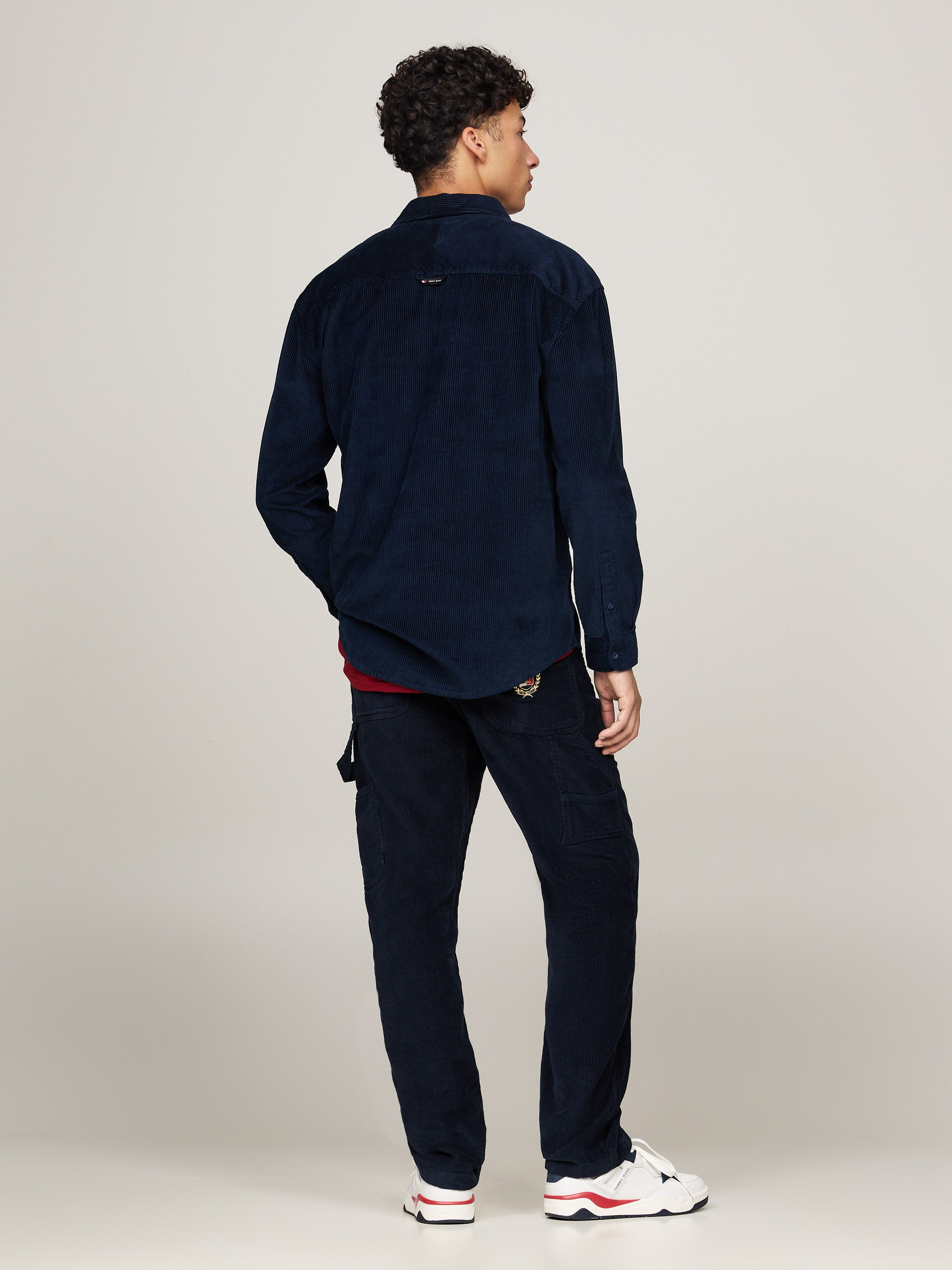 TOMMY JEANS Overhemd met lange mouwen TJM RLX CHNKY CORDUROY SHIRT EXT