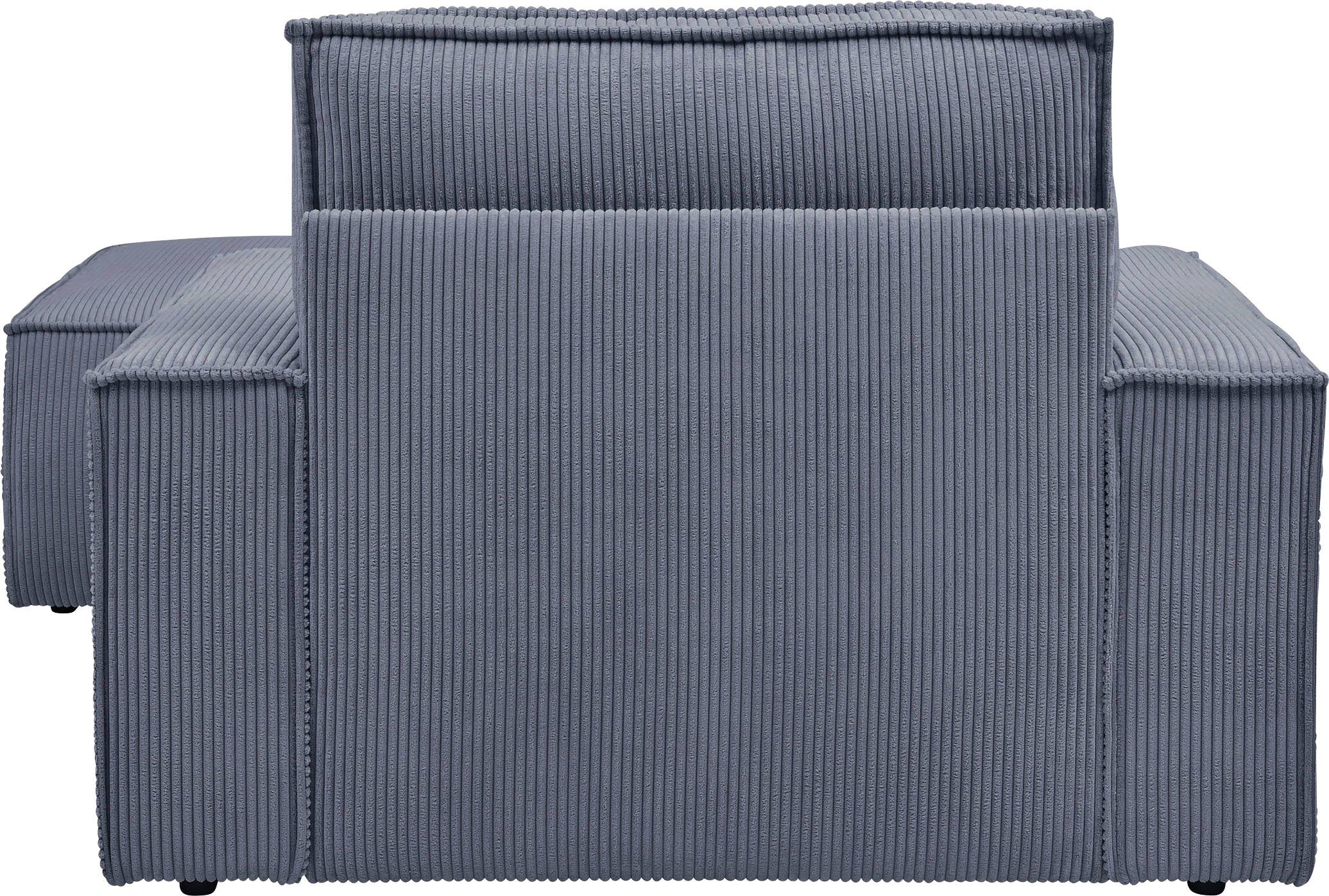 Home affaire Fauteuil Sherwood Loveseat en hocker als set, passend bij de bekleding-serie SHERWOOD