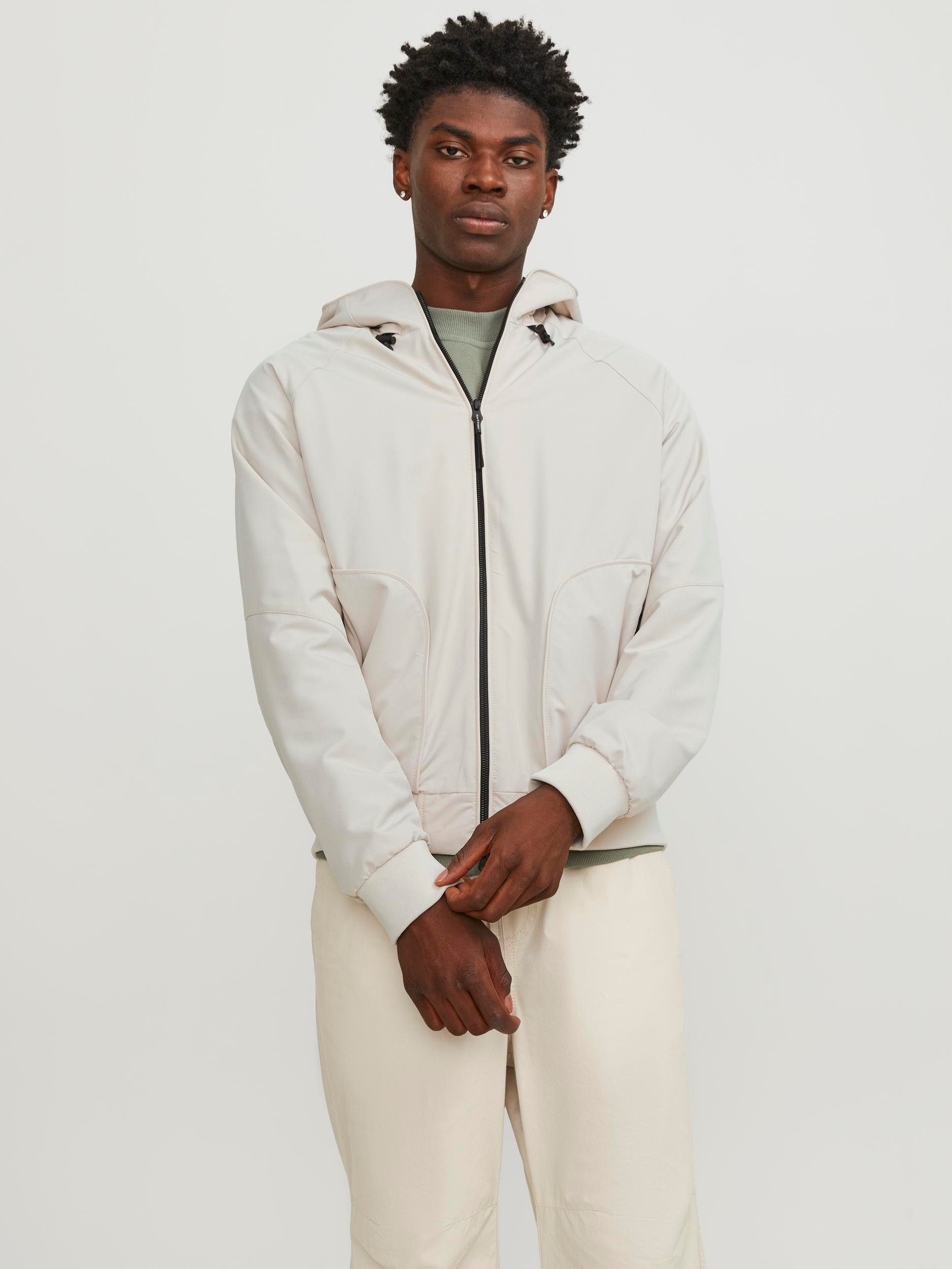 Jack & Jones Blouson JCOTRACK BOMBER JACKET NOOS heren jassen maat XXL beige