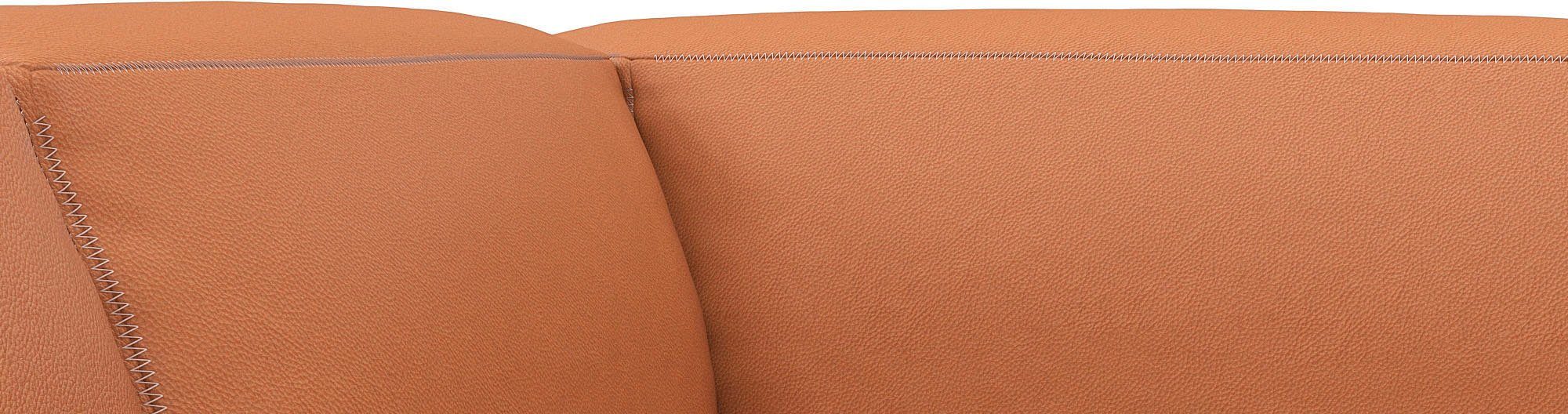 FLEXLUX Hoekbank Lucera, super zitcomfort door koudschuim in de zitting, L-vorm