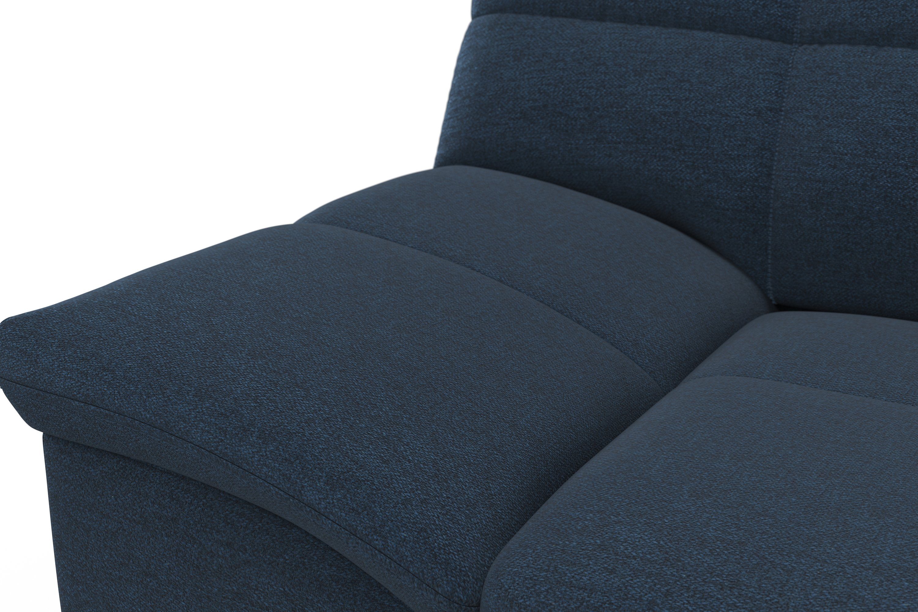 DOMO collection 3-zitsbank Splash, moderne stiksels in de zitting en rug, comfortabel,