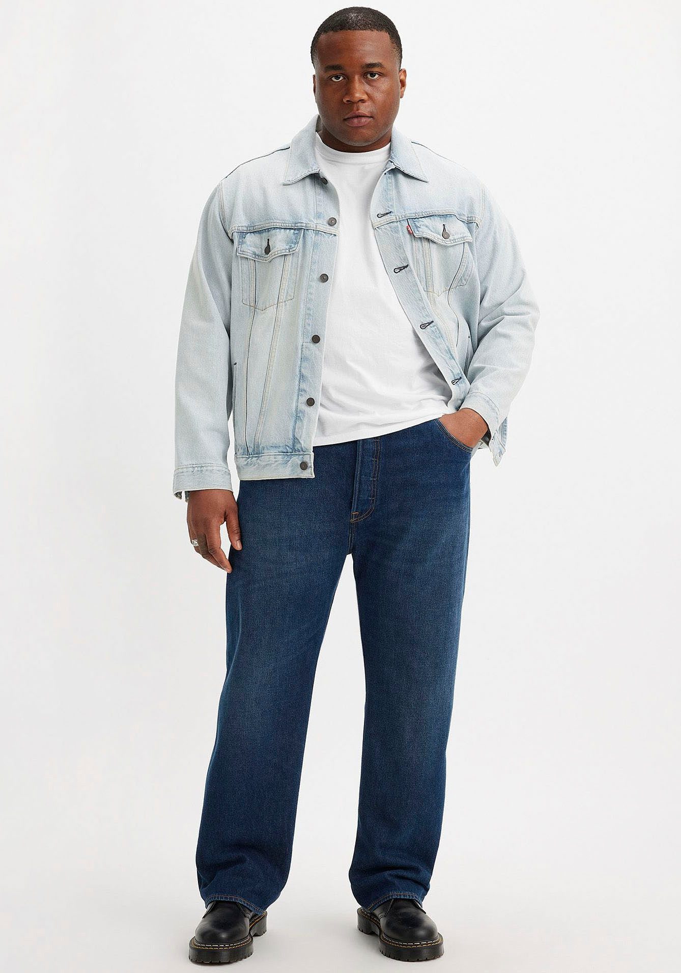Levi's® Plus Straight jeans 501® LEVI'S®ORIGINAL B&T in verschillende wassingen