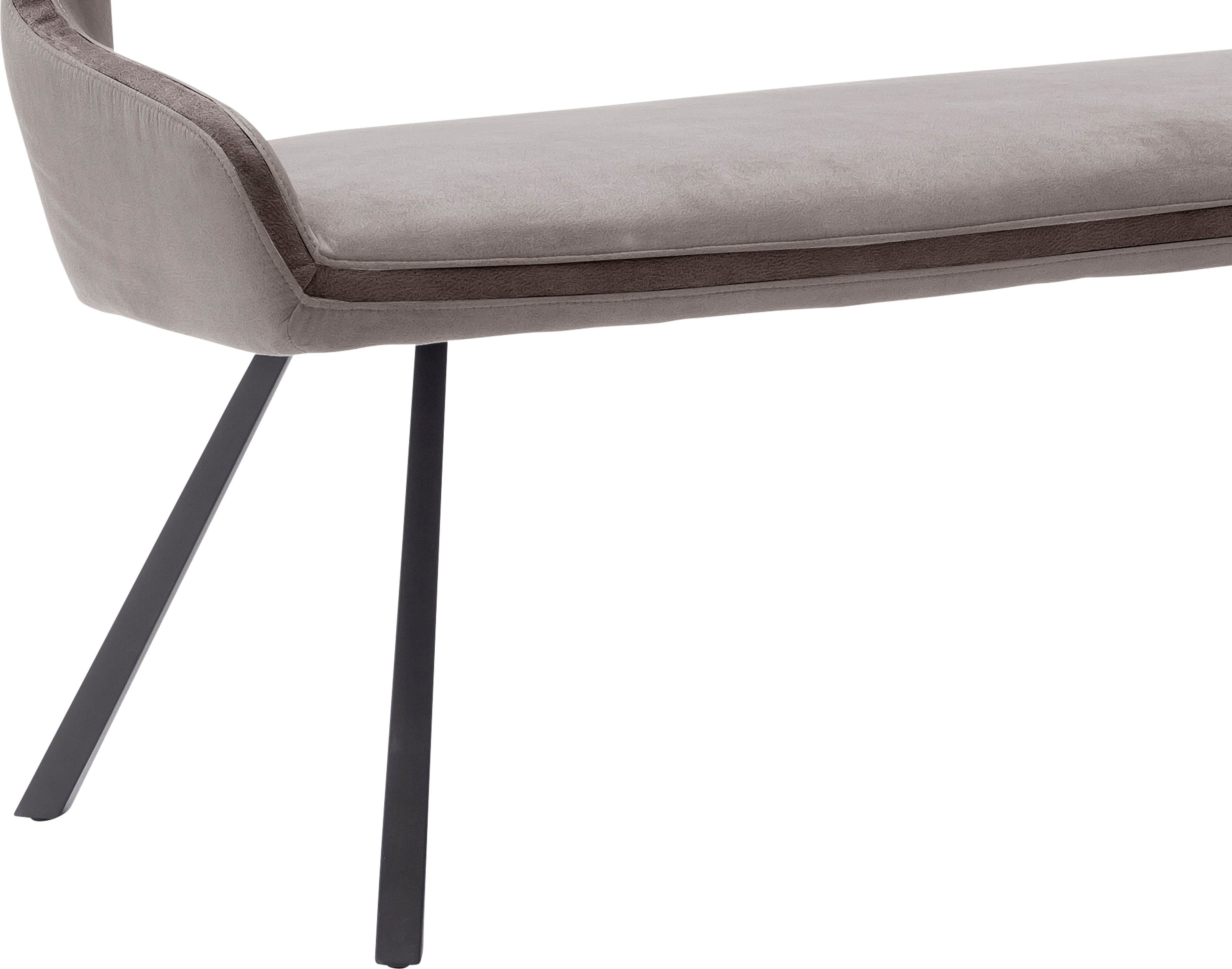 MCA furniture Zitbank Bayonne tot 280 kg belastbaar, zithoogte 50 cm, naar keuze 155 cm-175 cm breedte