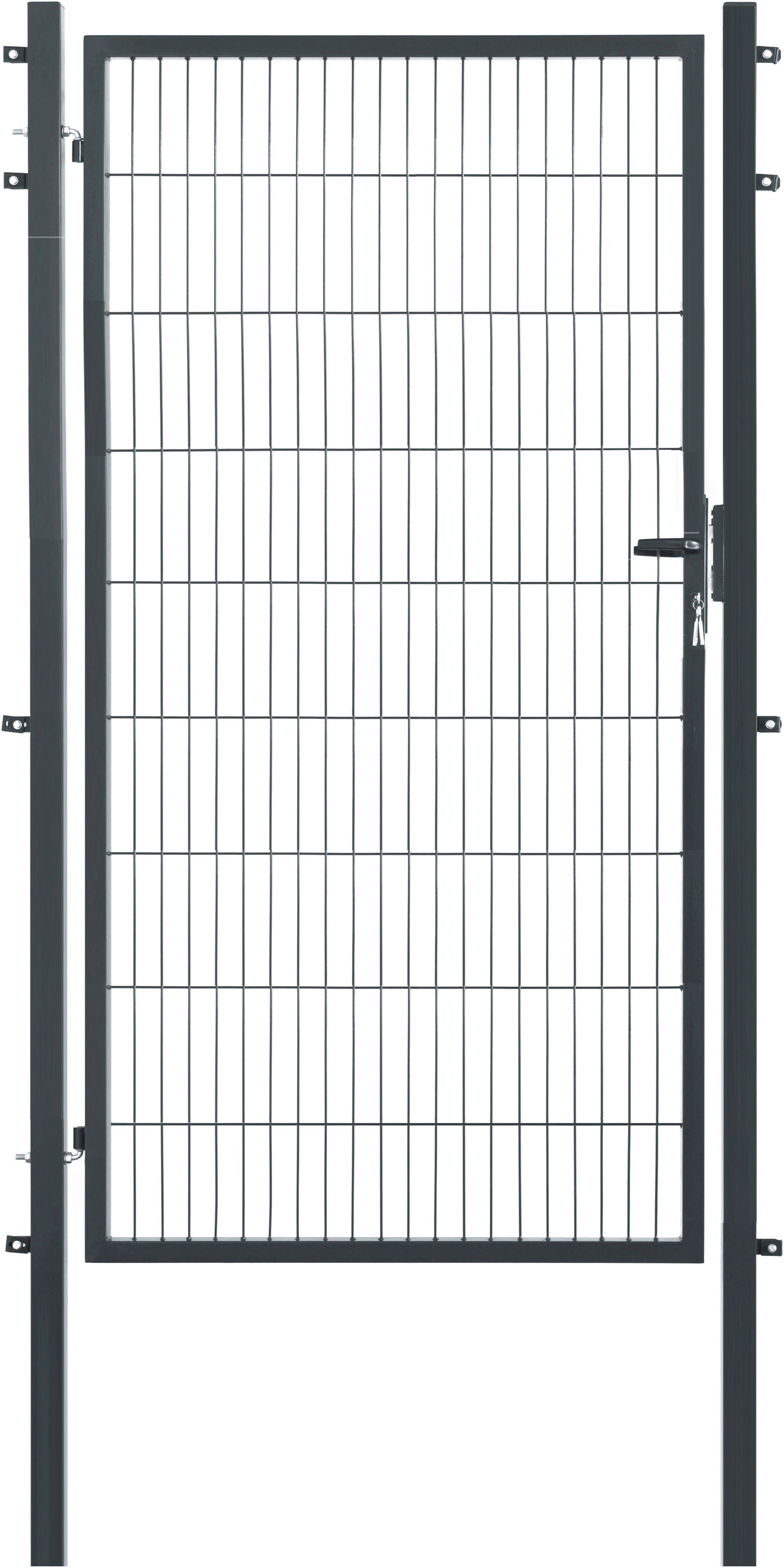 GARDEN 'N' MORE Deur met enkel hek Enkeldeur Premium (set) hekken zwart