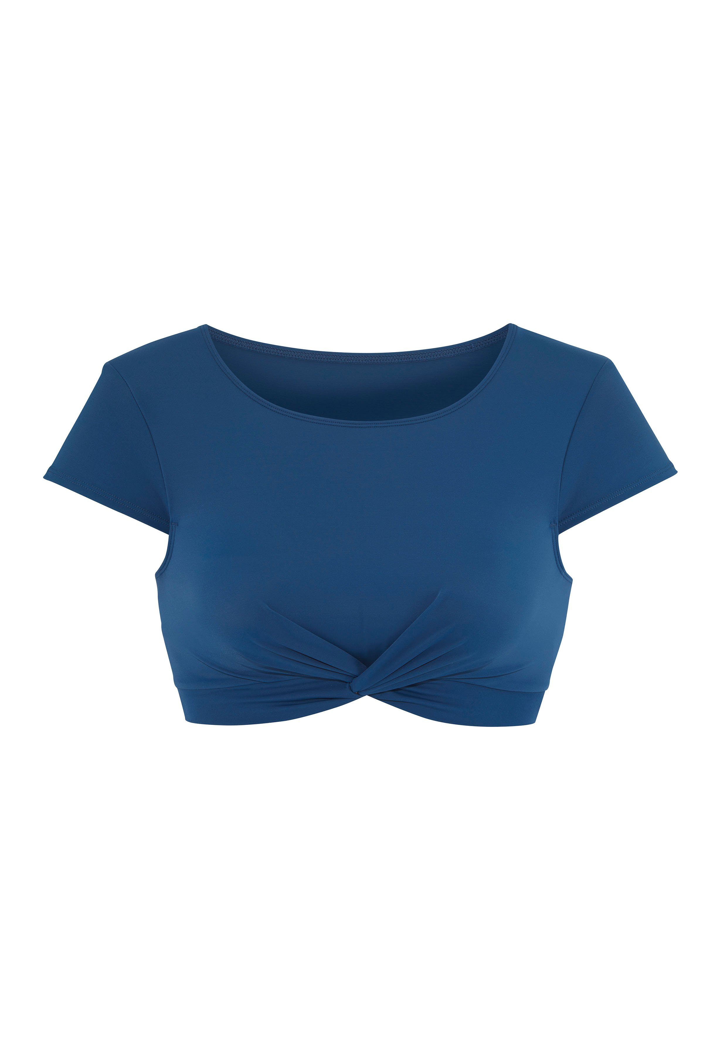 active by Lascana Crop-bikinitop Oceana met modieuze knooplook