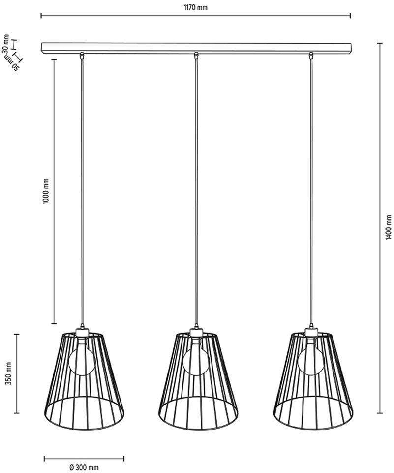 BRITOP LIGHTING Hanglamp Swan Decoratieve lamp van metaal, bijpassende LM E27 / excl., made in Europe (1 stuk)