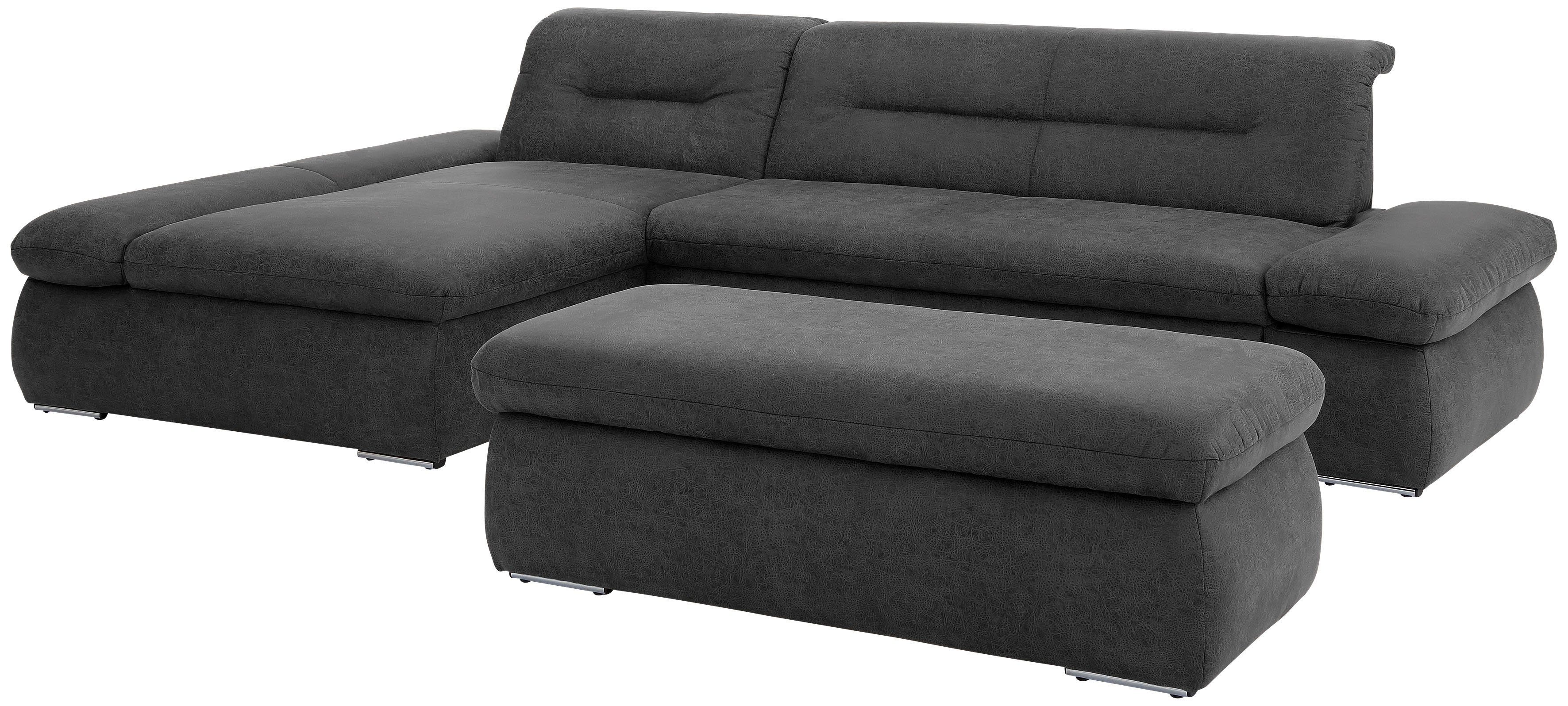 INOSIGN Hoekbank Avesa L-vorm Naar keuze met armleuningverstelling en slaapfunctie, bxdxh: 300x172x80cm