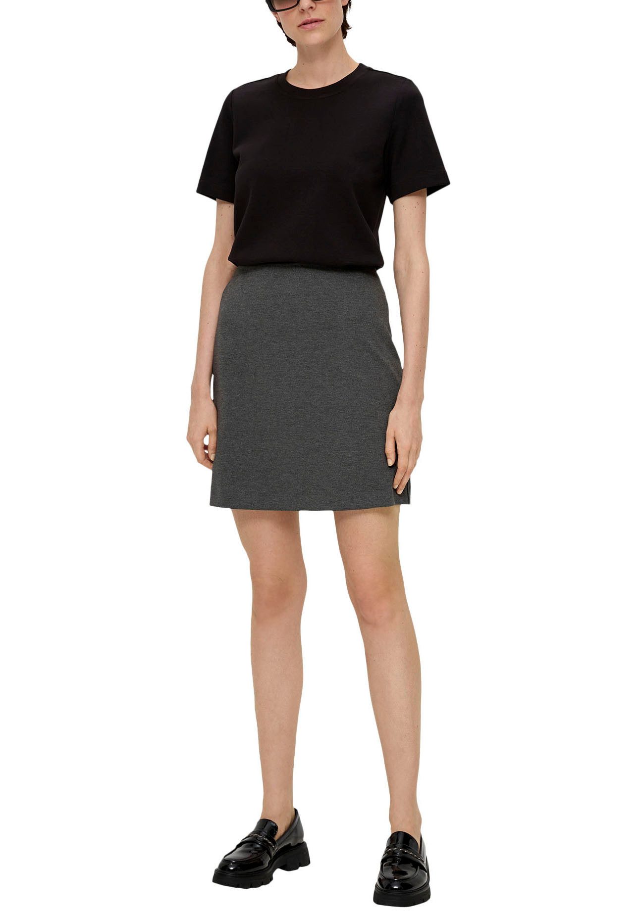 s.Oliver BLACK LABEL Rok in a-lijn met elastische taille
