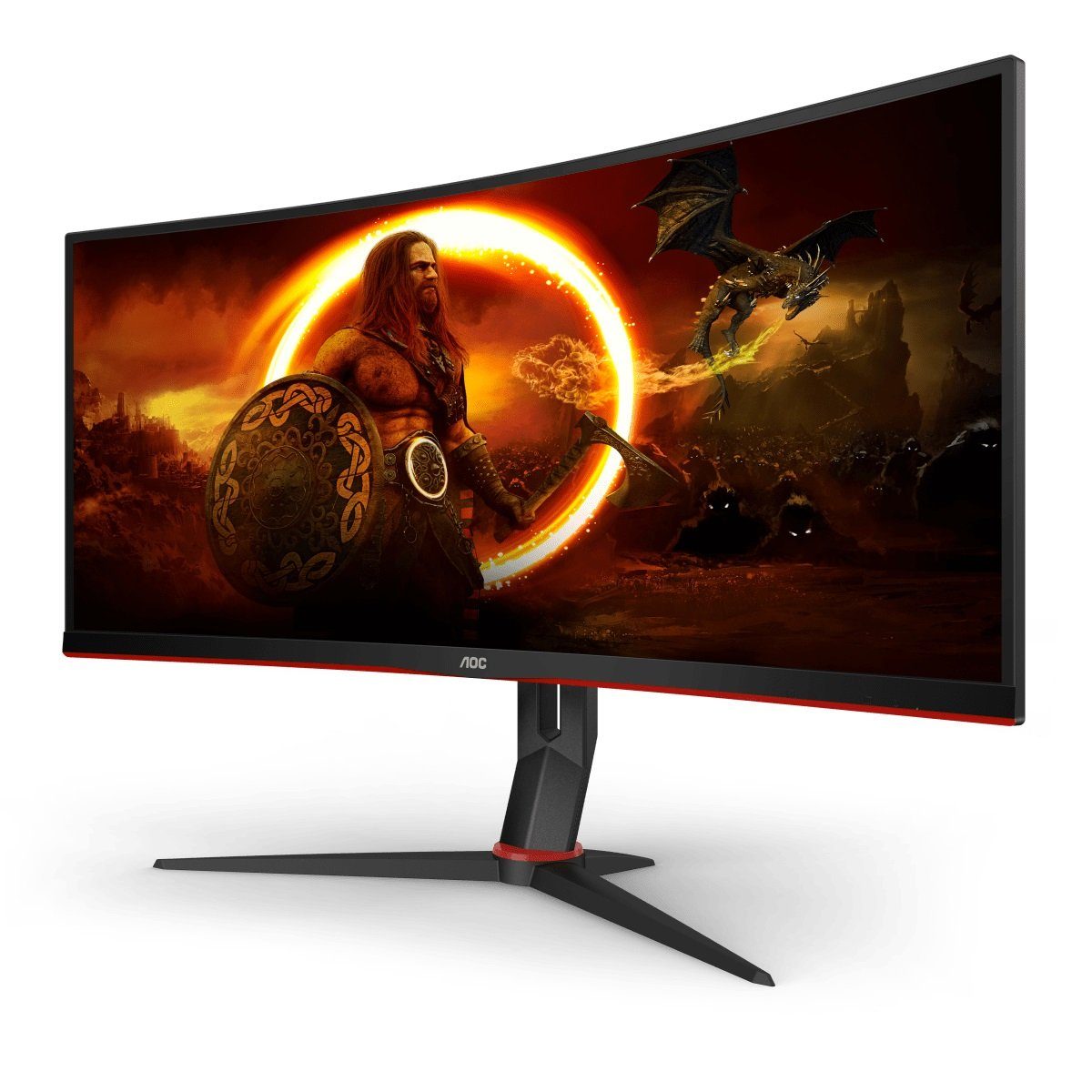 AOC Gaming-monitor CU34G2X/BK, 86,4 cm / 34", QHD+