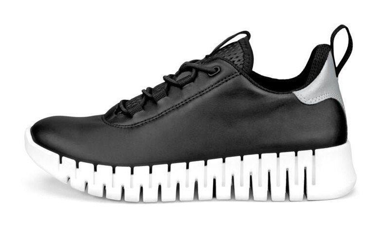 Ecco Slip-on sneakers GRUUV W Vrijetijdsschoen, outdoorschoen, rubberen loopzool met twee-weg flexibiliteit