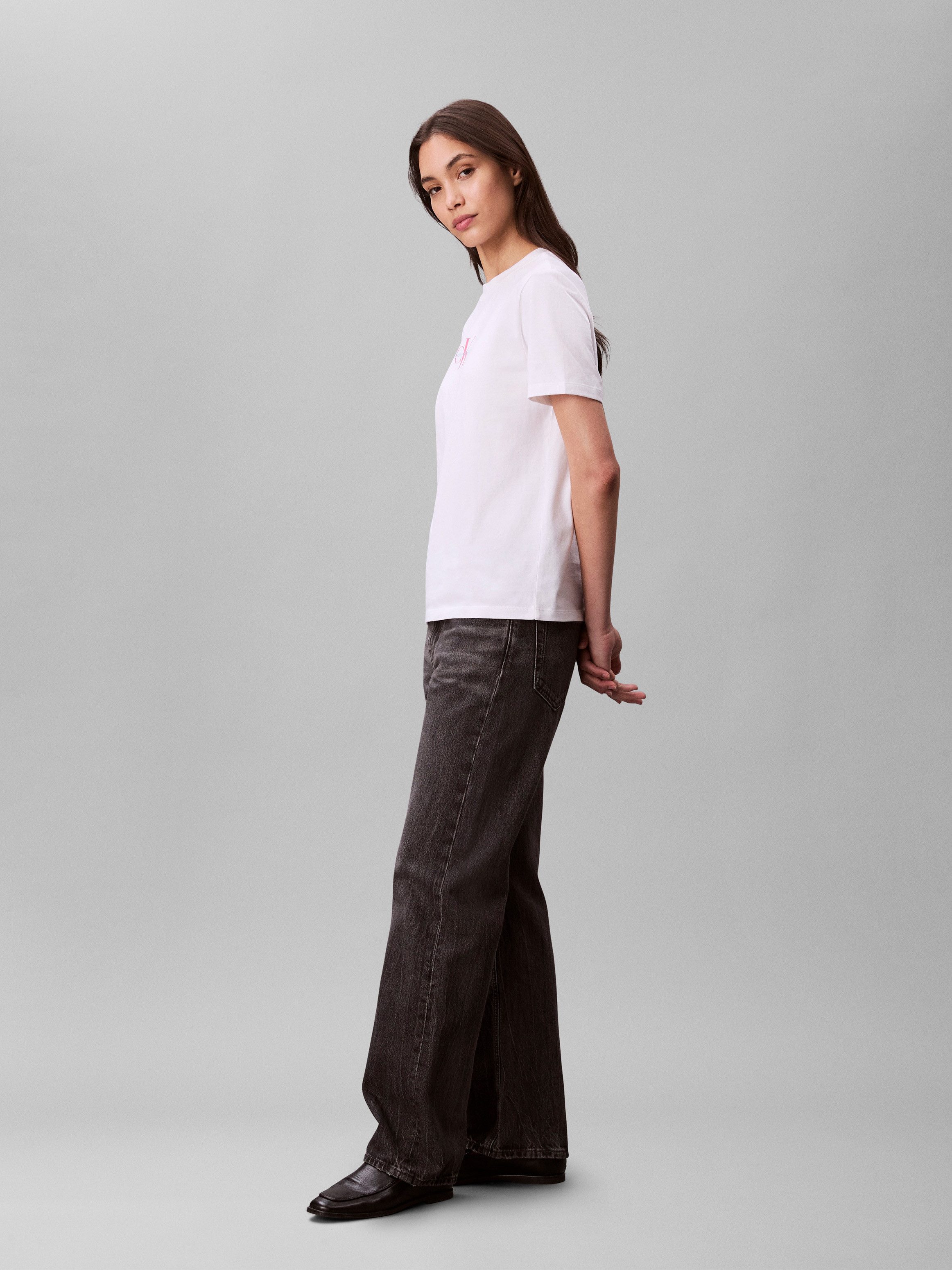 Calvin Klein Shirt met korte mouwen SS 20s CLASSIC LOGO TEE