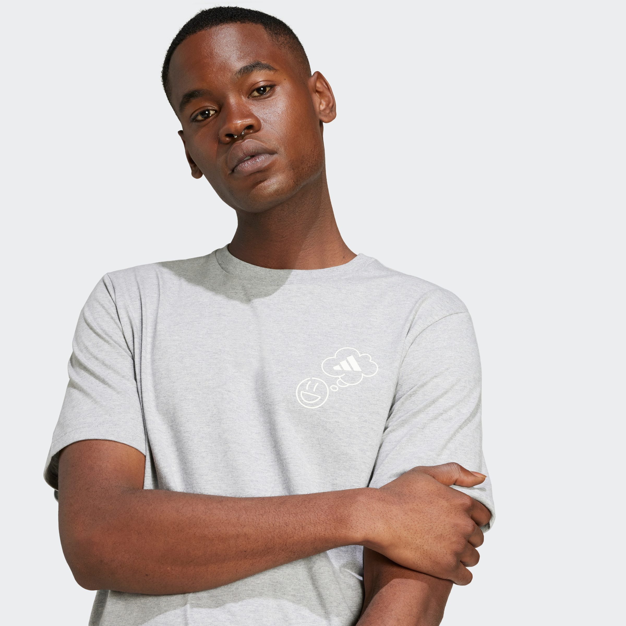 adidas Sportswear T-shirt M L VERB CIR T