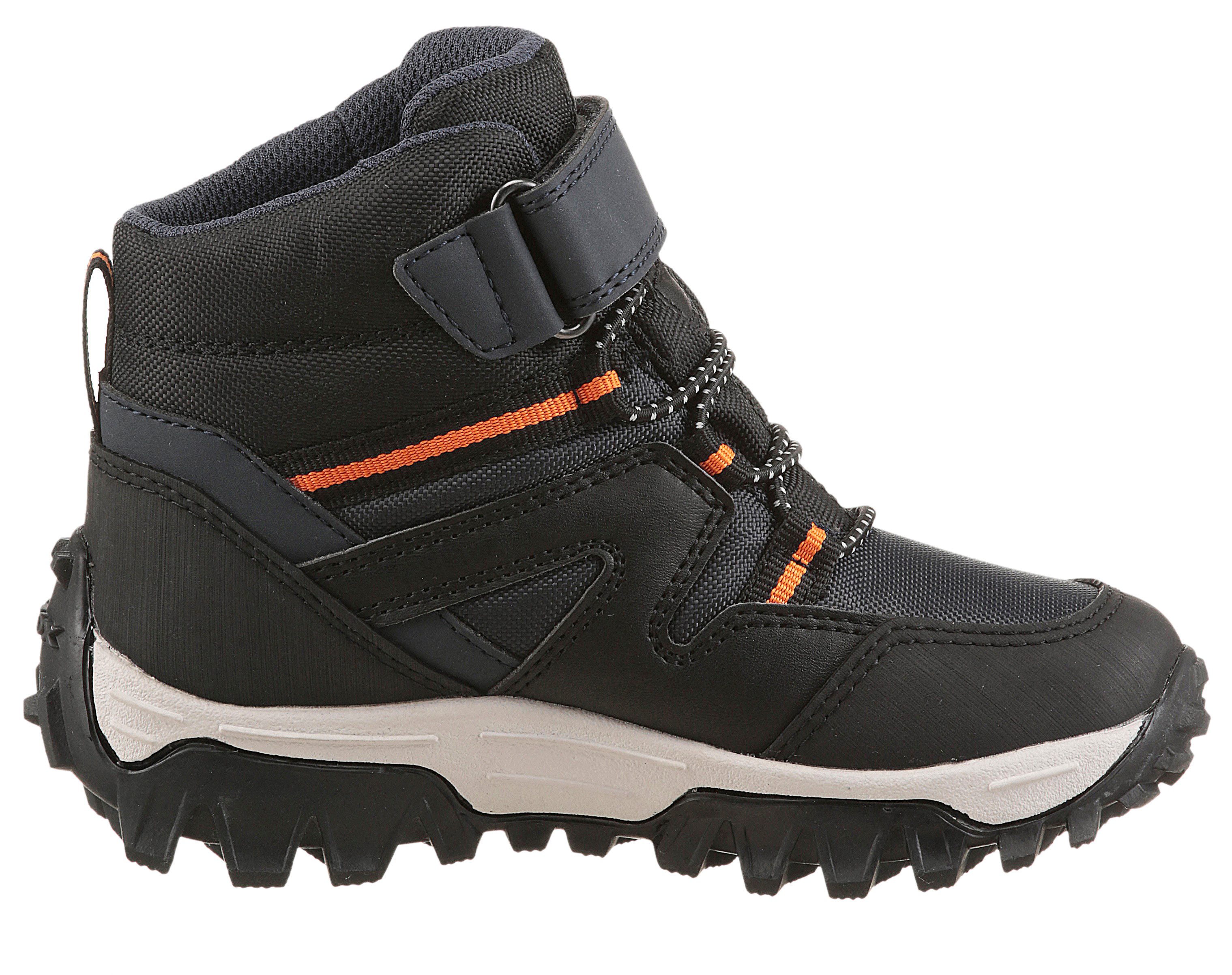 Geox Winterlaarzen J HIMALAYA BOY B ABX Snowboots, klittenbandlaarzen met warmvoering, maatsjabloon om te downloaden