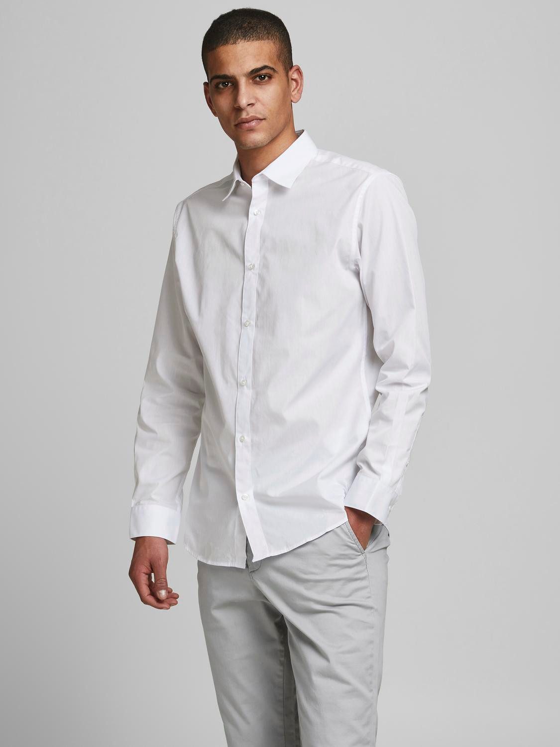 Jack & Jones Overhemd met lange mouwen JJJOE SHIRT LS 2 PACK MP