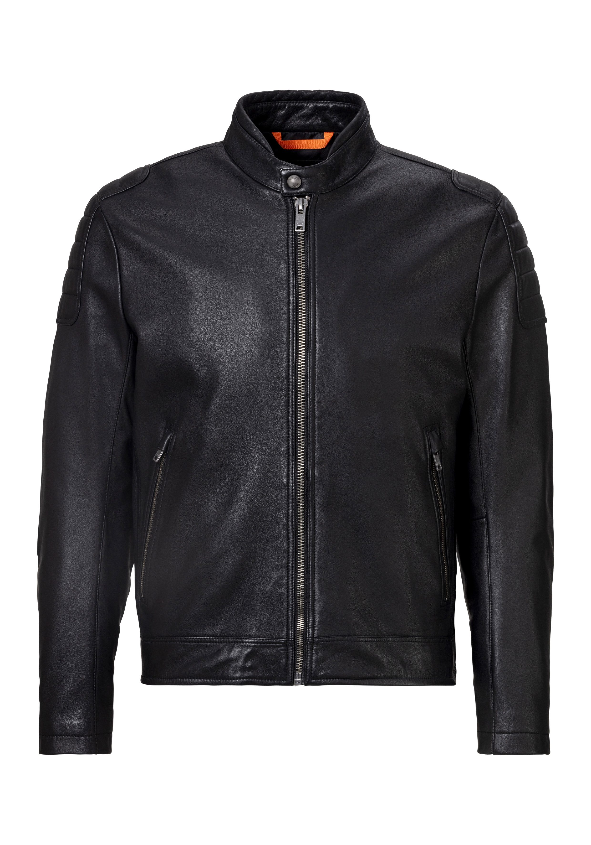 Boss Orange Leren jack Jomoto
