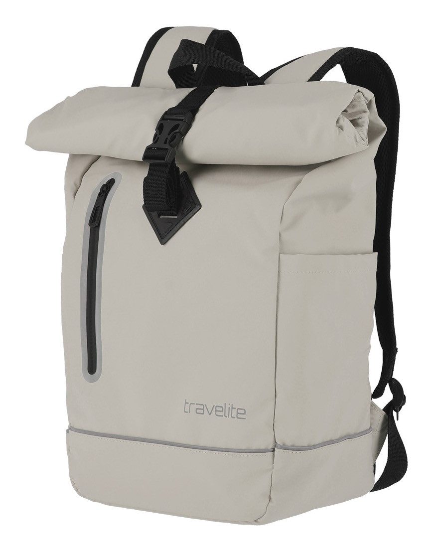 travelite Vrijetijdsrugzak BASICS roll-up rugzak zeil Wandelrugzak Reisrugzak Streetpack Werkrugzak