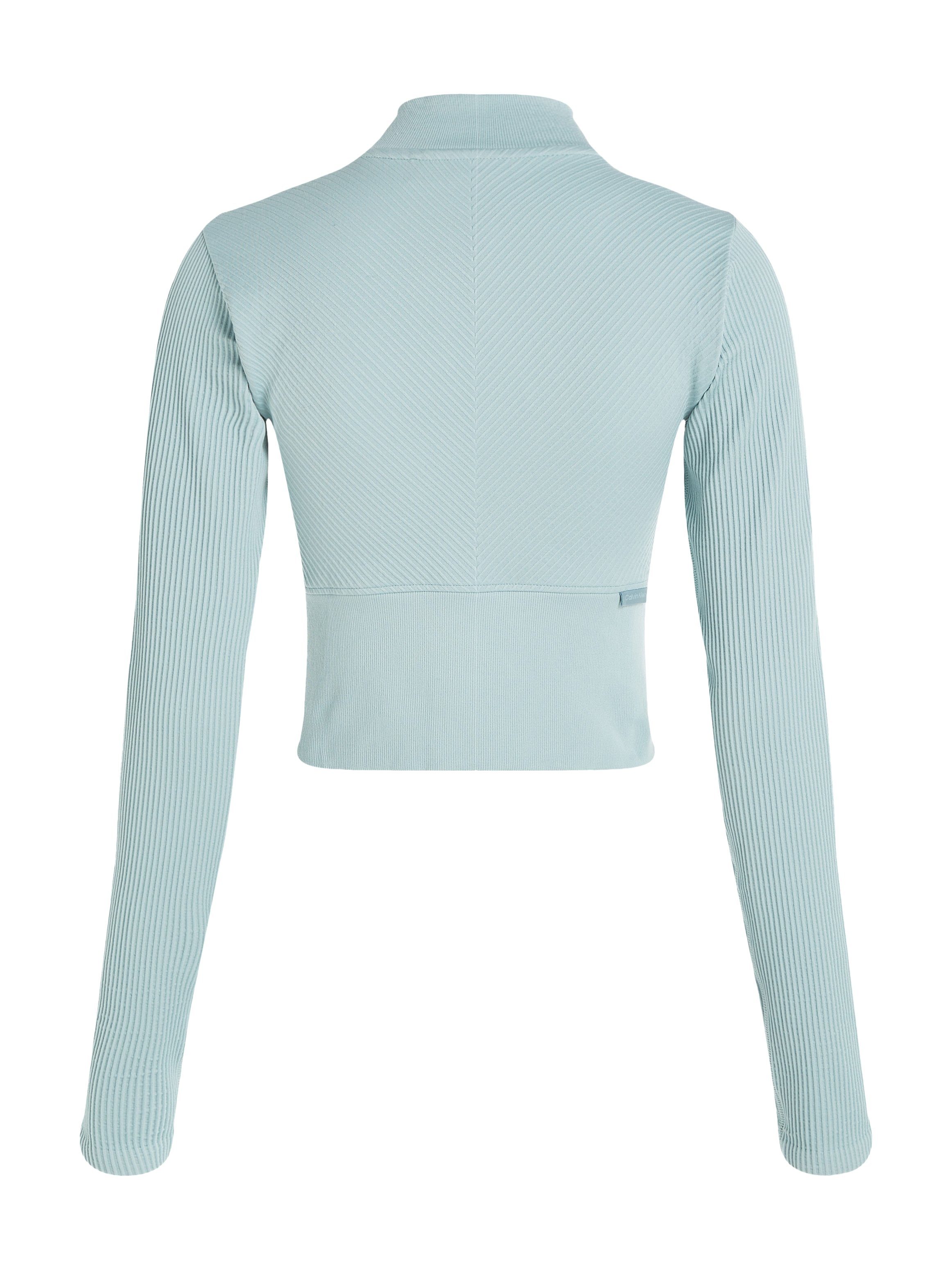 Calvin Klein Performance Trui met staande kraag WO - Seamless Full Zip Jacket