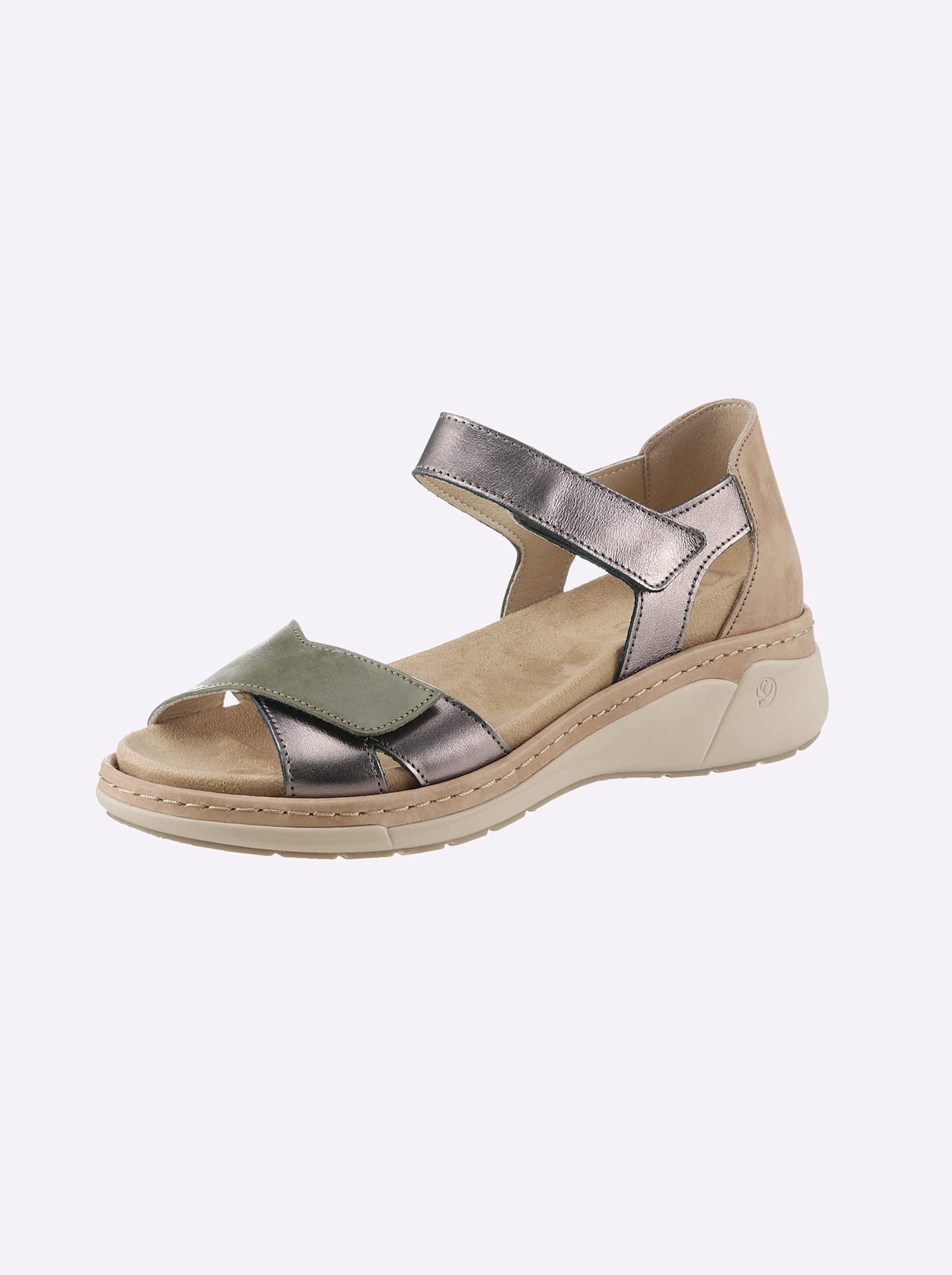 heine Sandalen dames sandaaltjes maat 37 groen