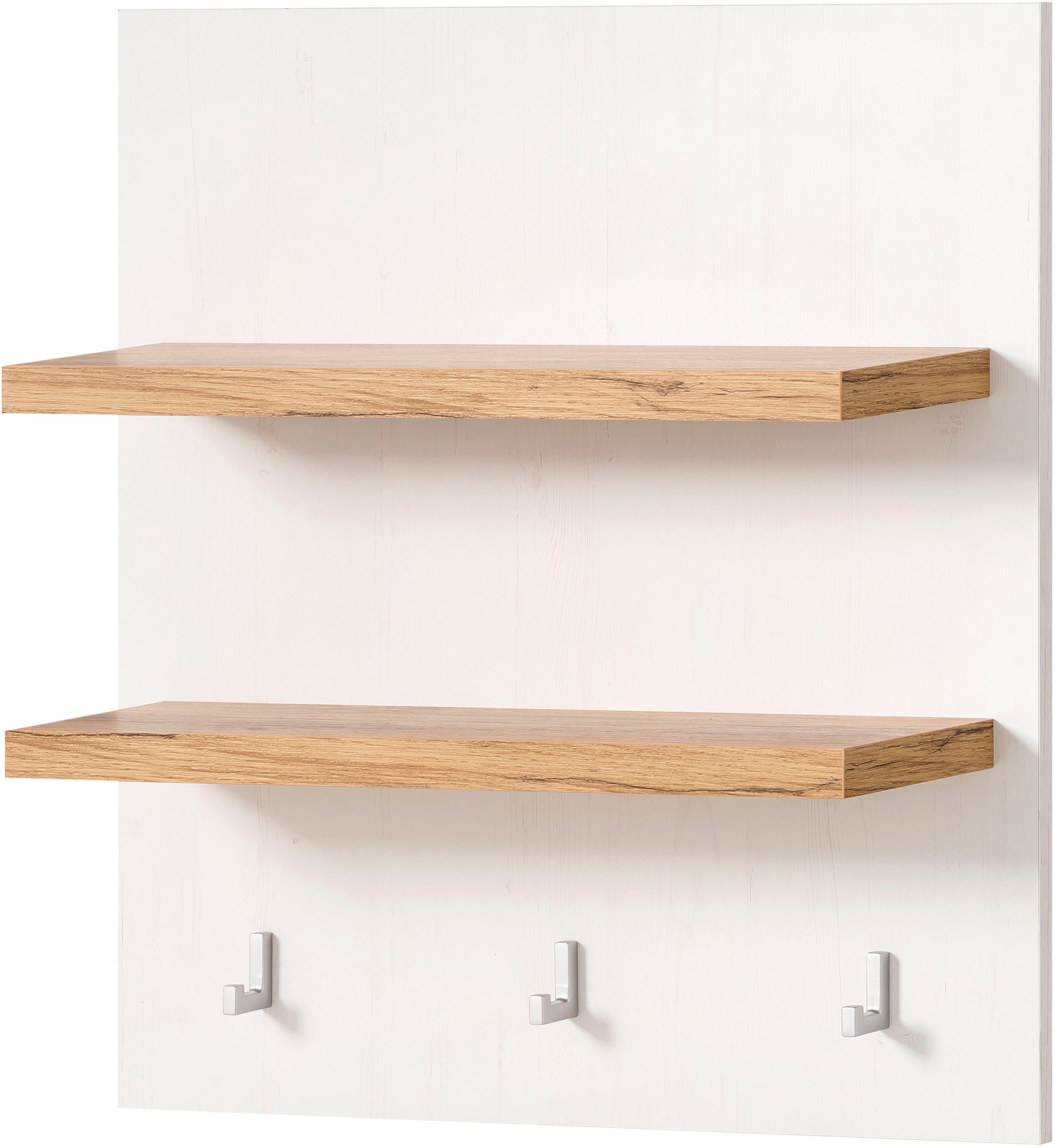 Kochstation Wandplank KS-Westminster met 2 legplanken, 3 haken, breedte 60 cm, exclusief by otto